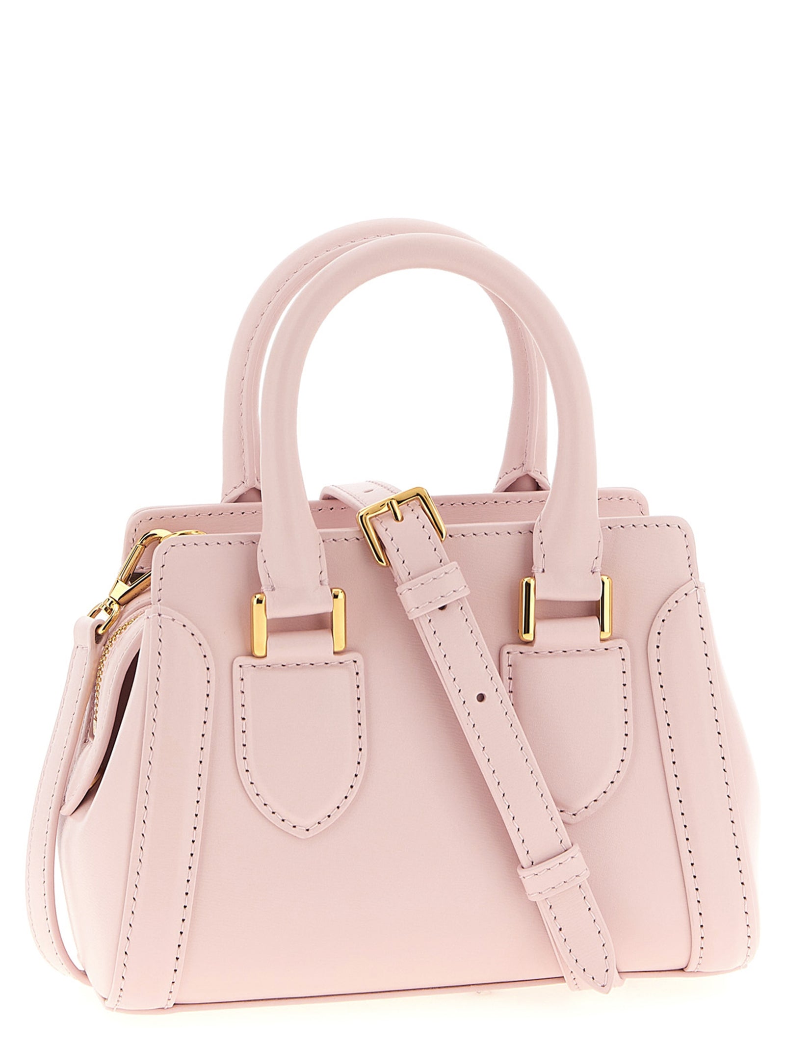 Alexander McQueen Handtasche aus mehrfarbigem Kalbsleder