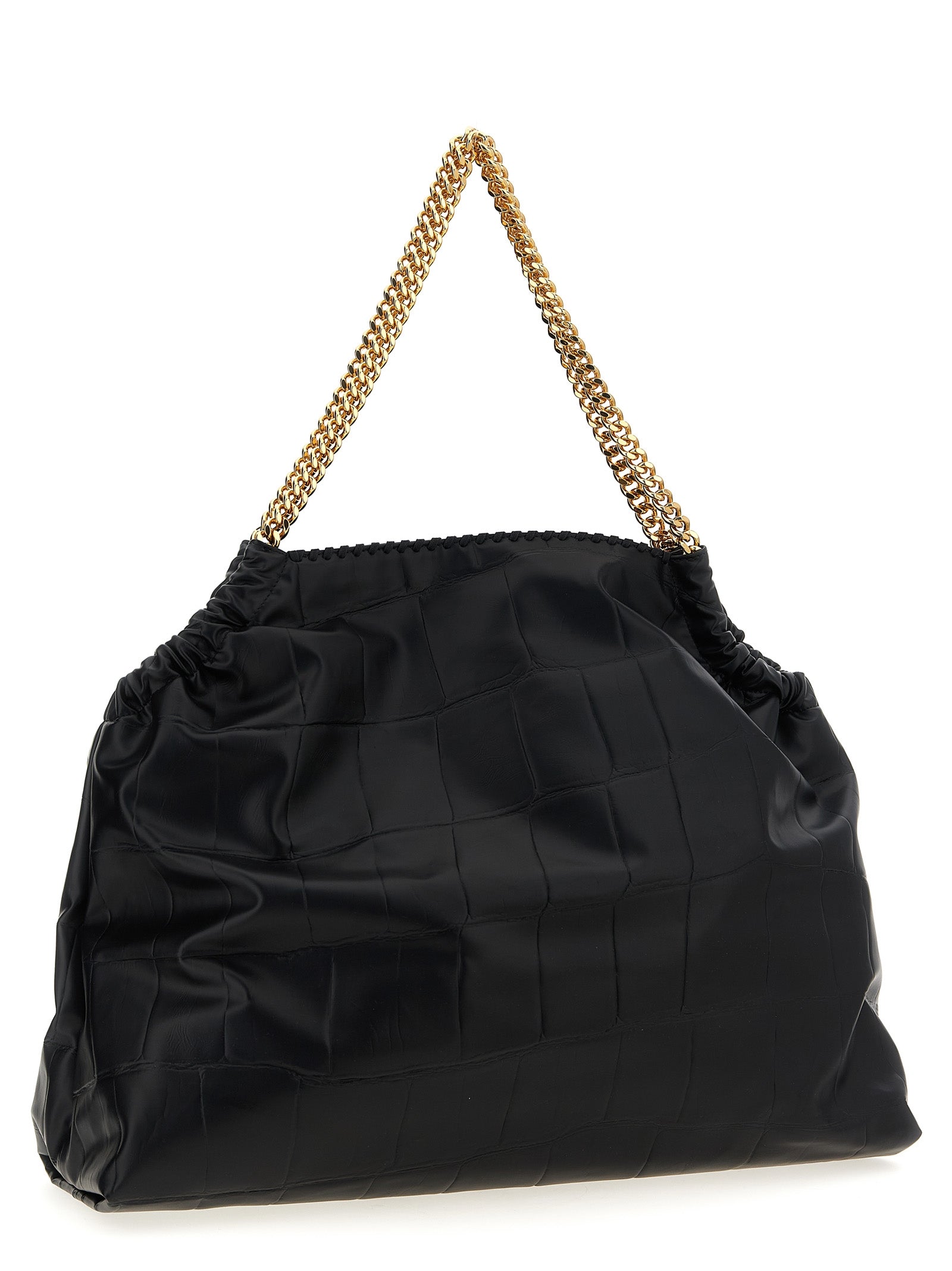 Stella McCartney Schwarze Tote Bag aus Polyester