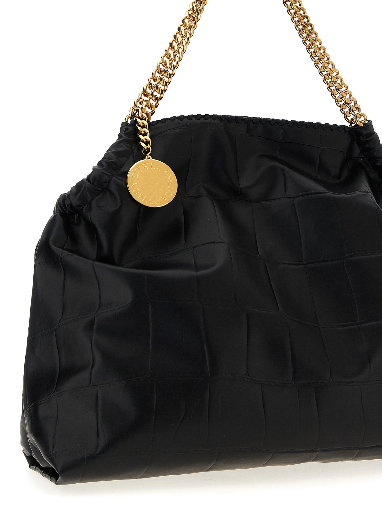 Stella McCartney Schwarze Tote Bag aus Polyester