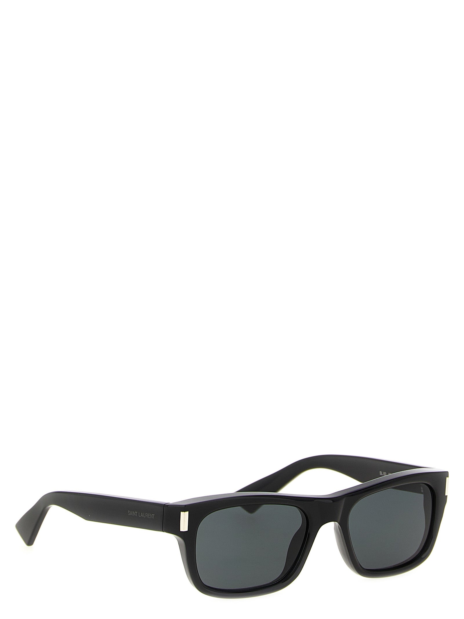 Saint Laurent Schwarze Sonnenbrille aus Acetat