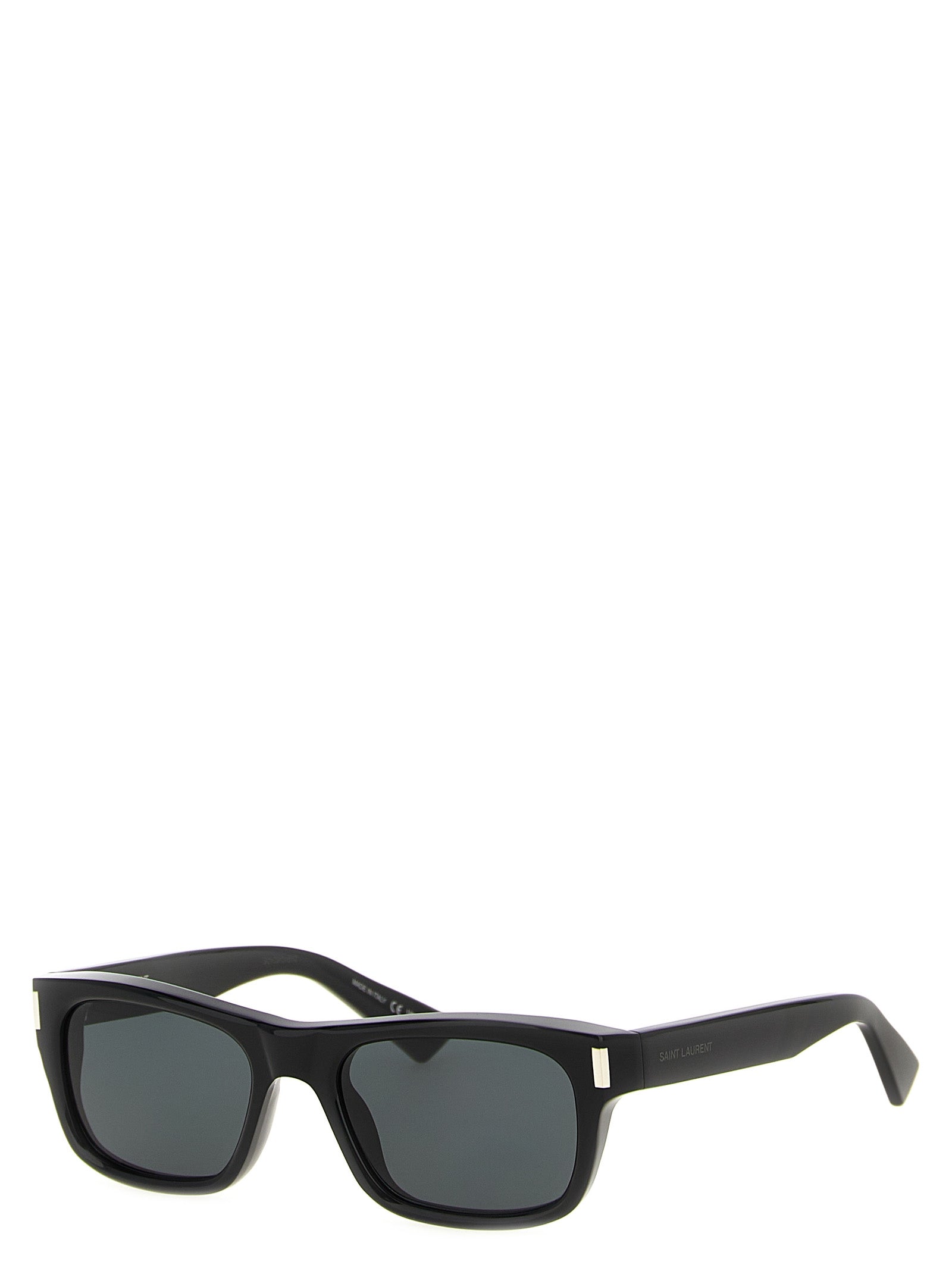 Saint Laurent Schwarze Sonnenbrille aus Acetat