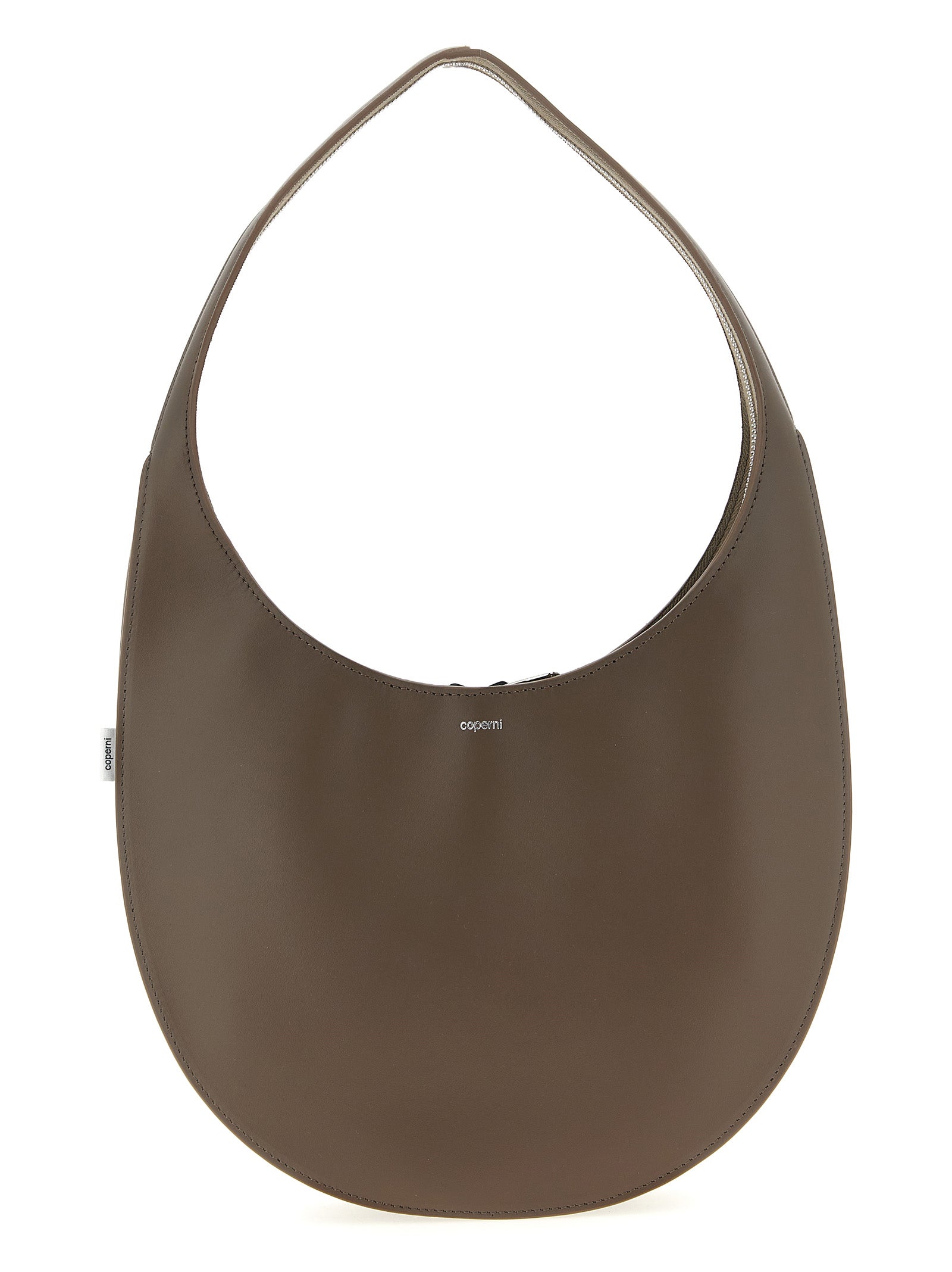 Coperni Braune Schultertasche aus Rindsleder