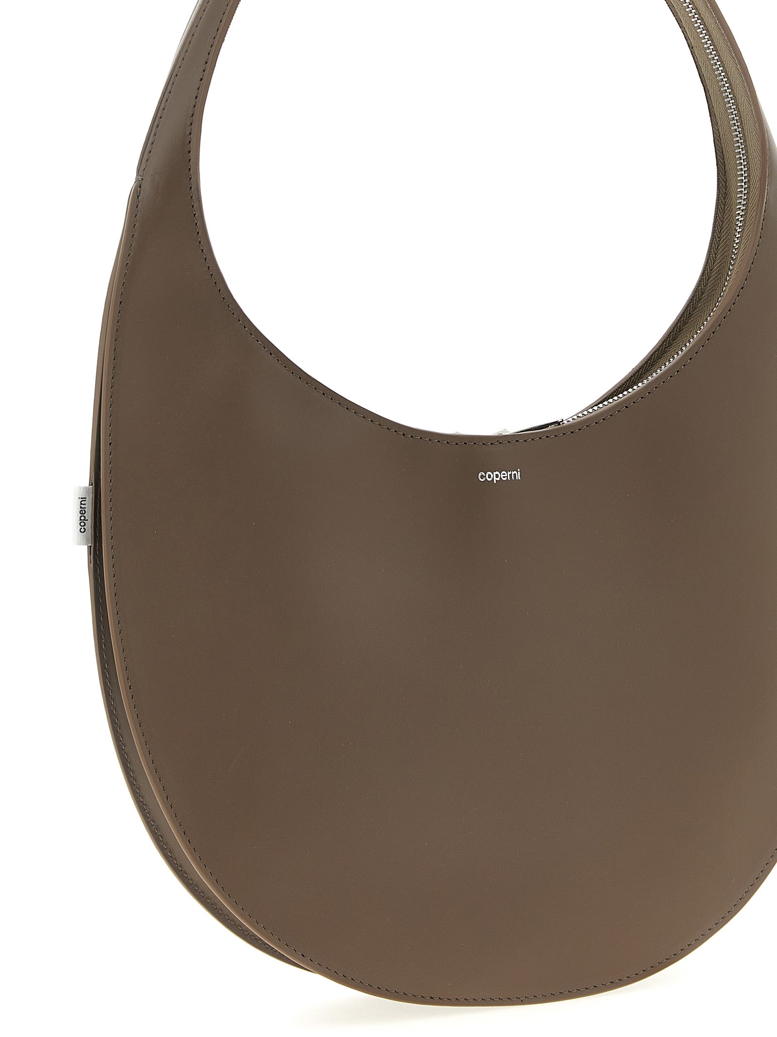 Coperni Braune Schultertasche aus Rindsleder