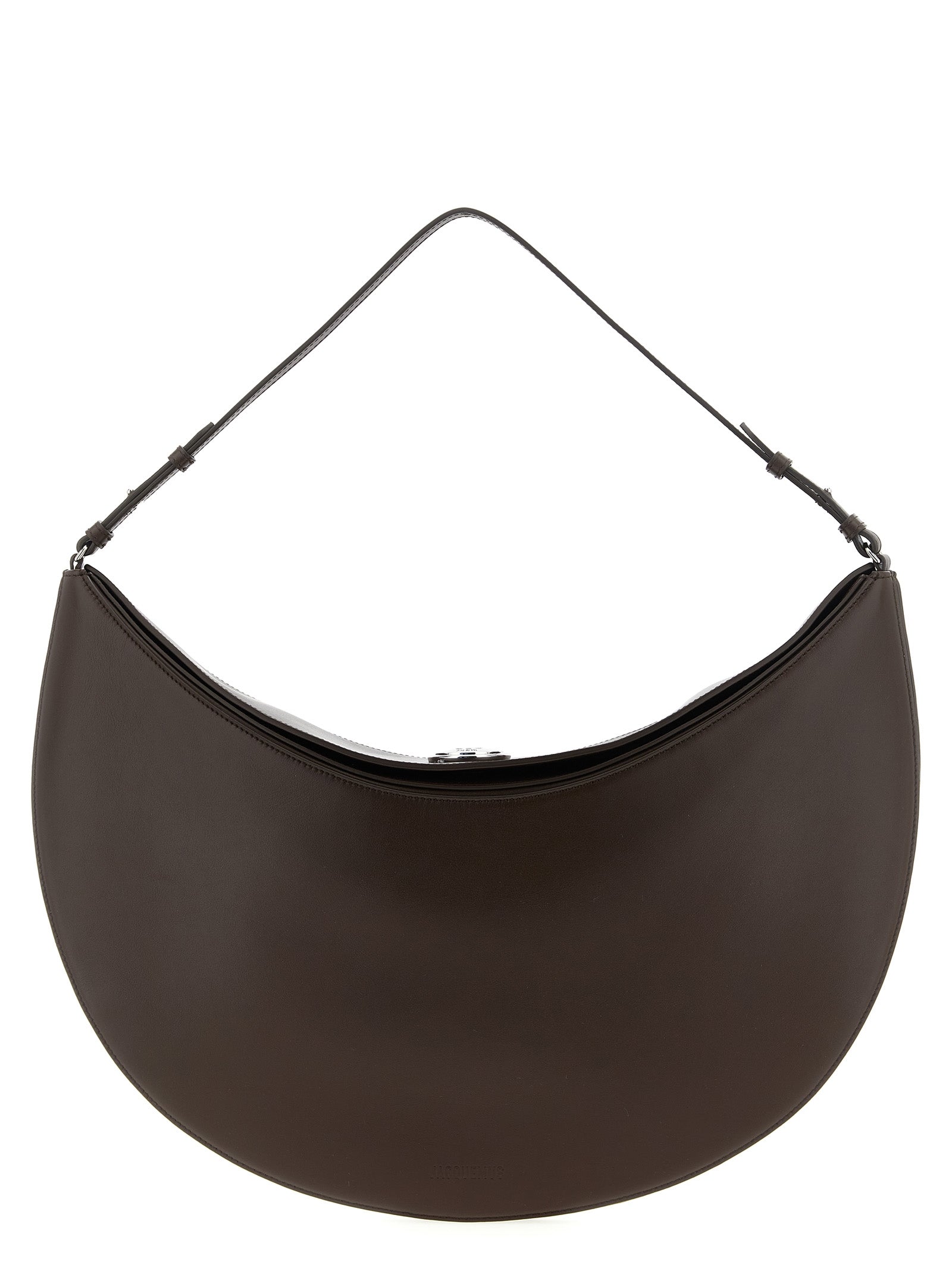 Jacquemus Braunes Kalbsleder Damen Crossbody Tasche
