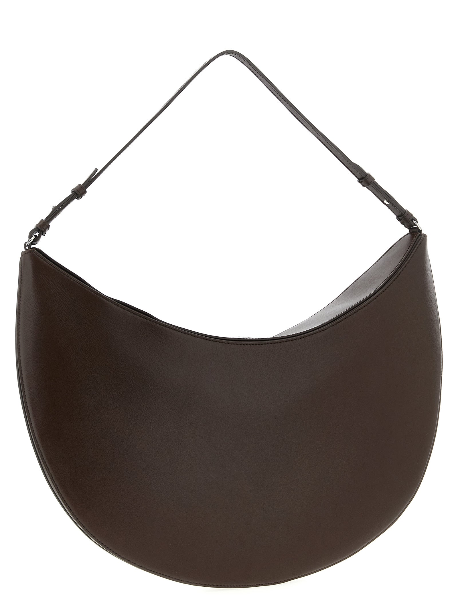 Jacquemus Braunes Kalbsleder Damen Crossbody Tasche