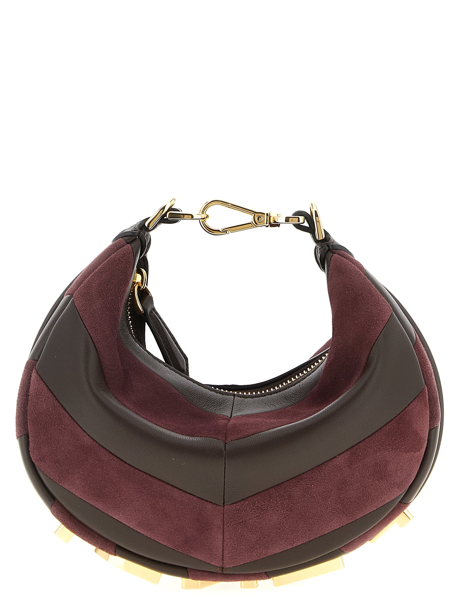 Fendi Multicolor Lammleder Handtasche
