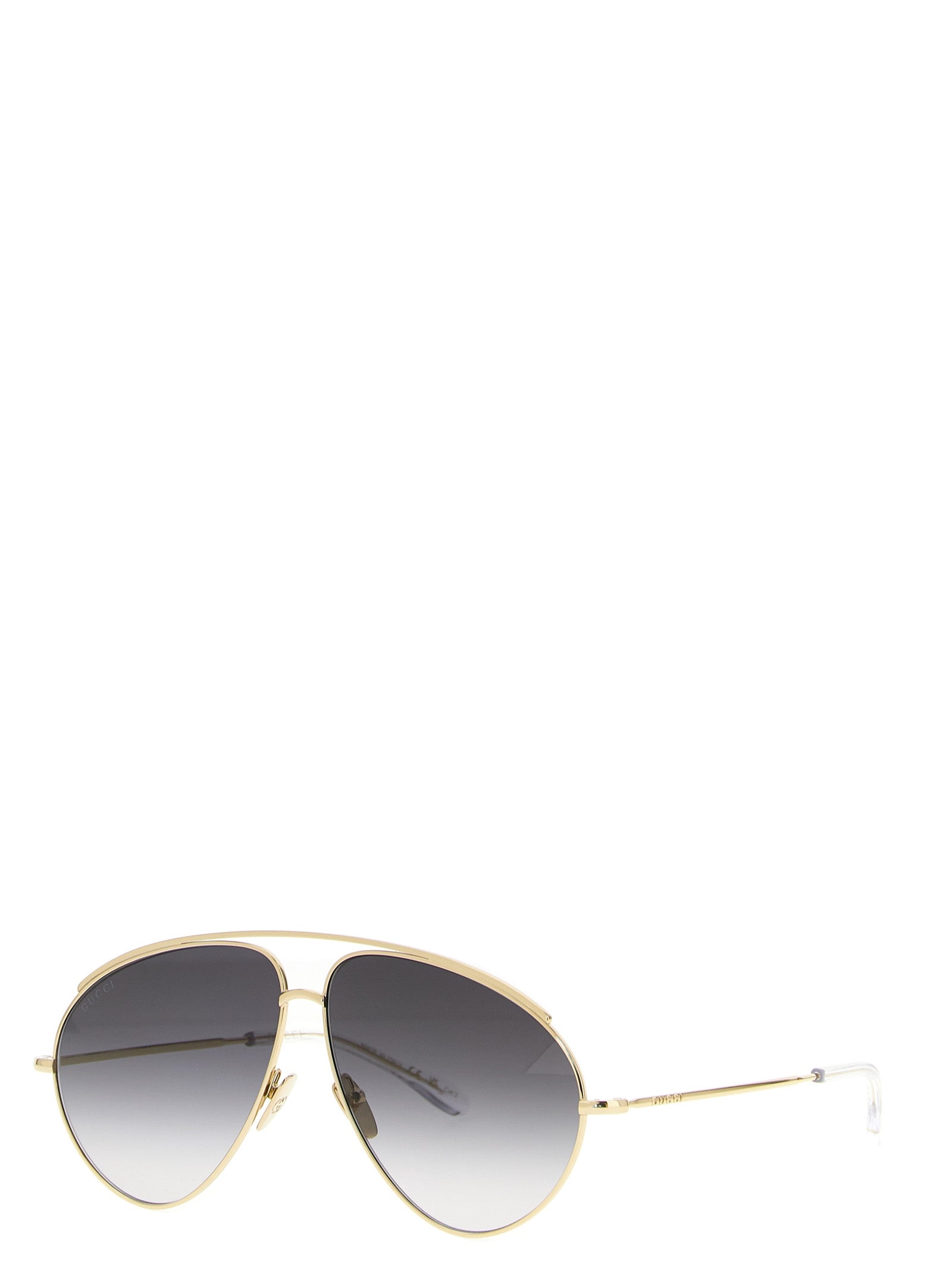 Gucci Sonnenbrille aus Goldmetall
