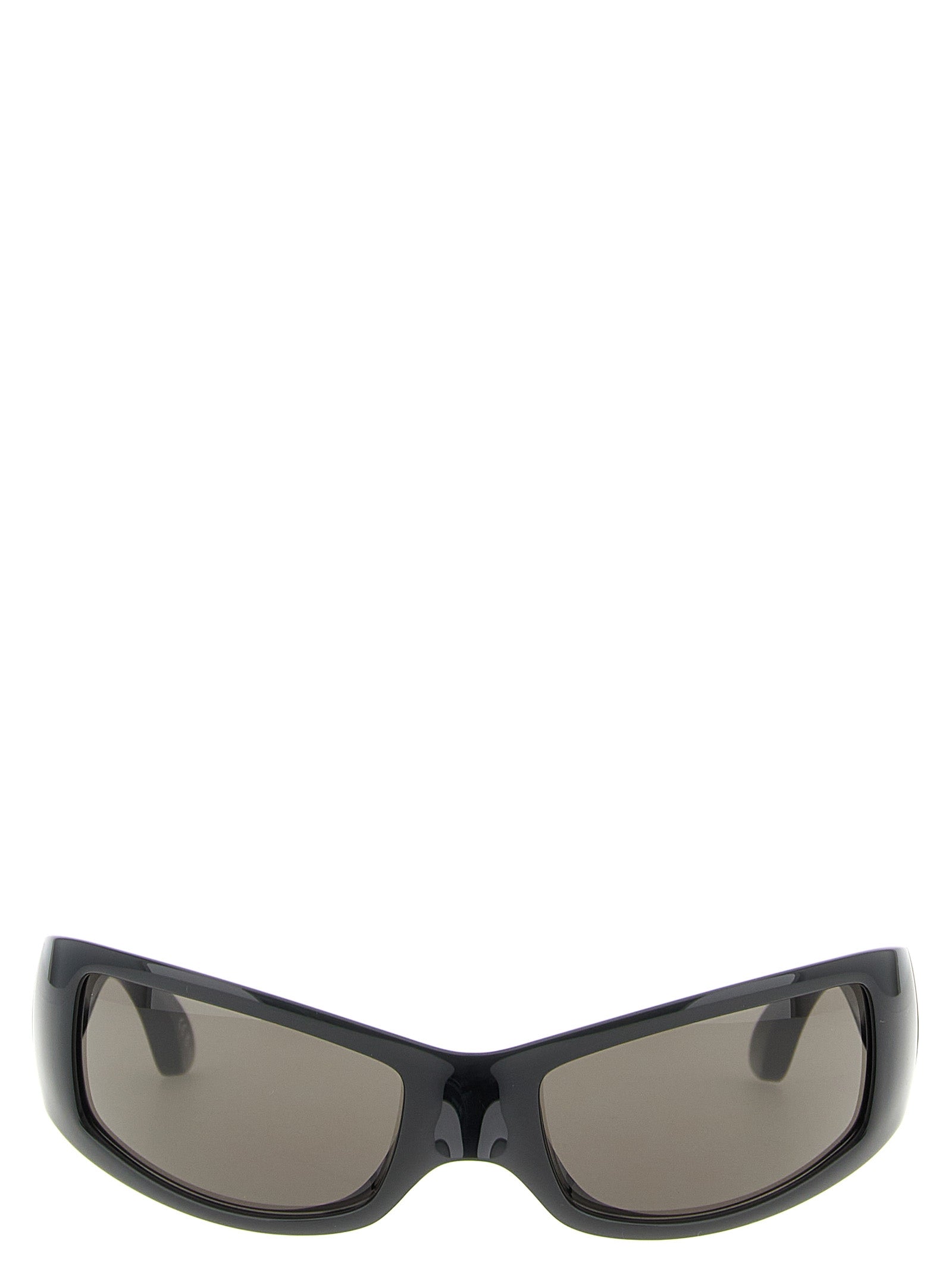 Balenciaga Schwarze Sonnenbrille aus Polyamid