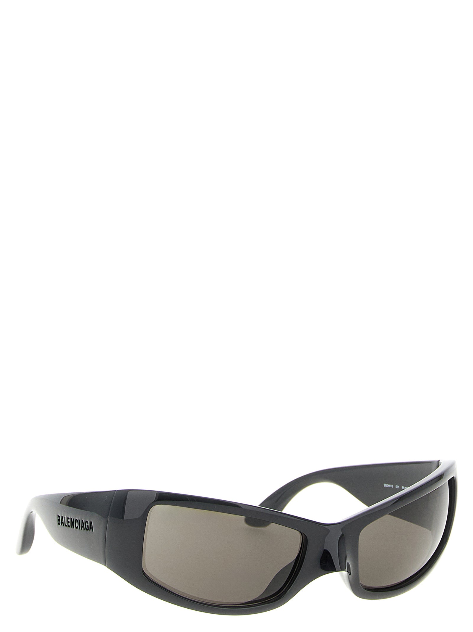 Balenciaga Schwarze Sonnenbrille aus Polyamid