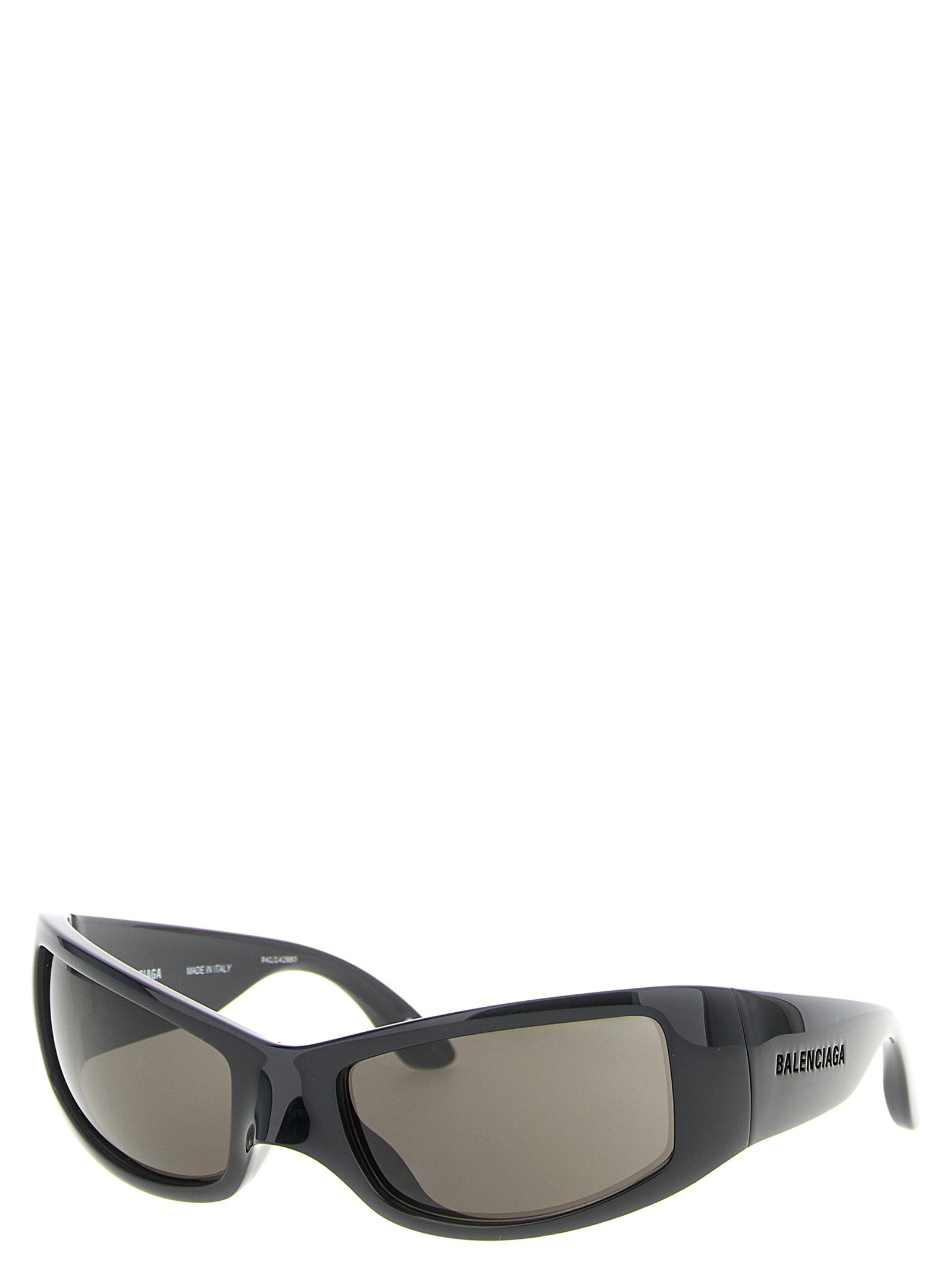 Balenciaga Schwarze Sonnenbrille aus Polyamid