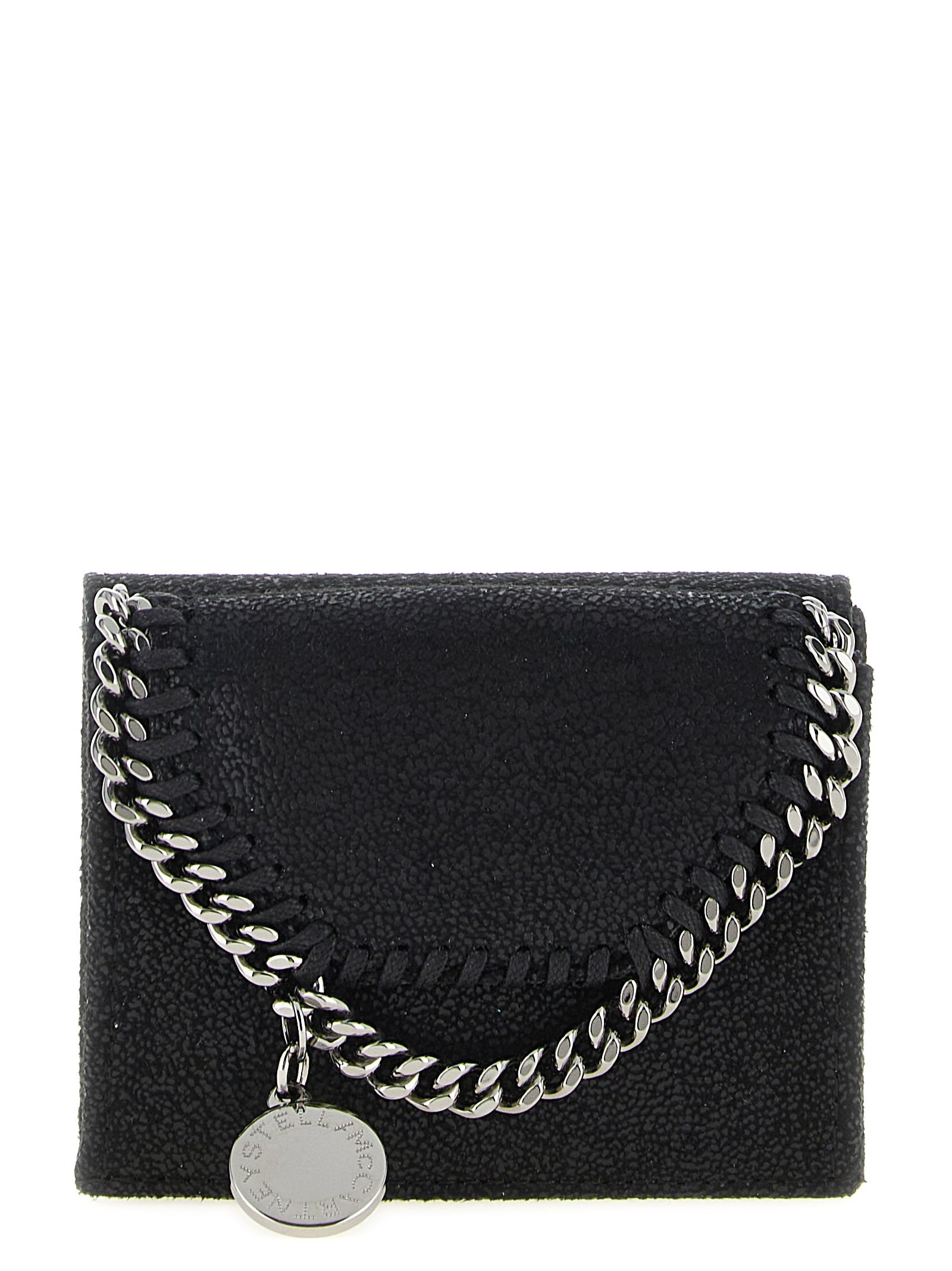 Stella McCartney Kartenetui aus schwarzem Polyester