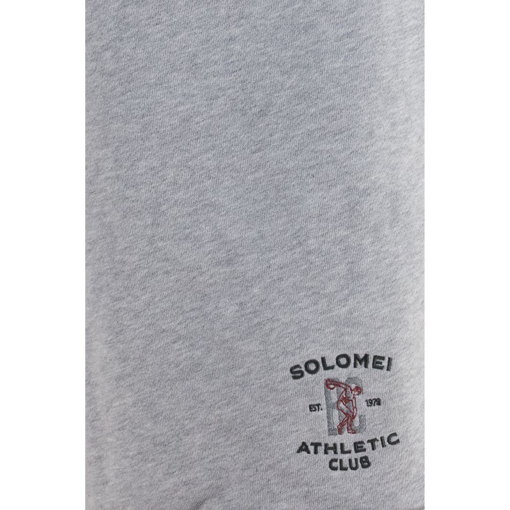 Brunello Cucinelli Graue Cargoshorts aus Baumwolle