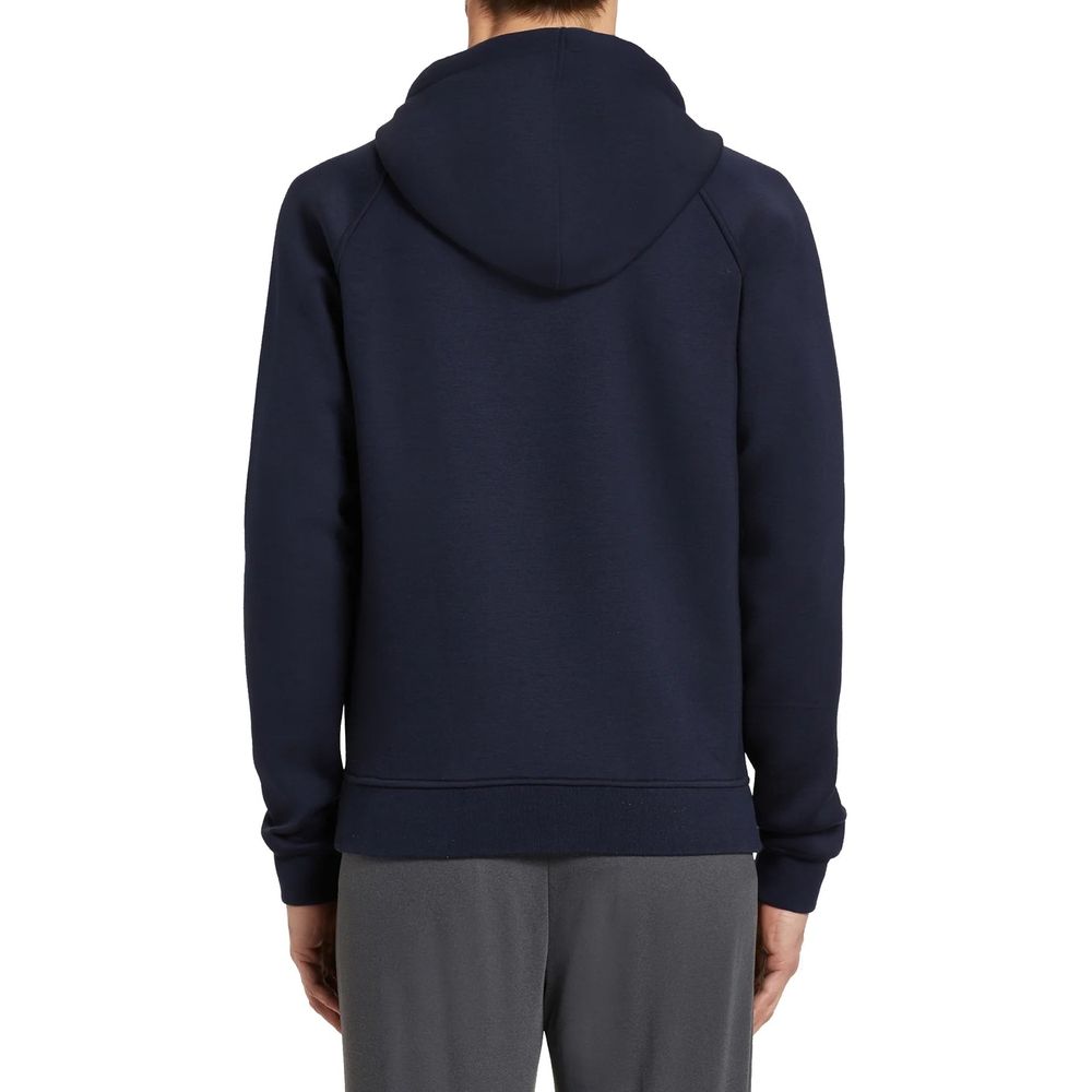 KNT KITON Blauer Sweatshirt aus Elasthan
