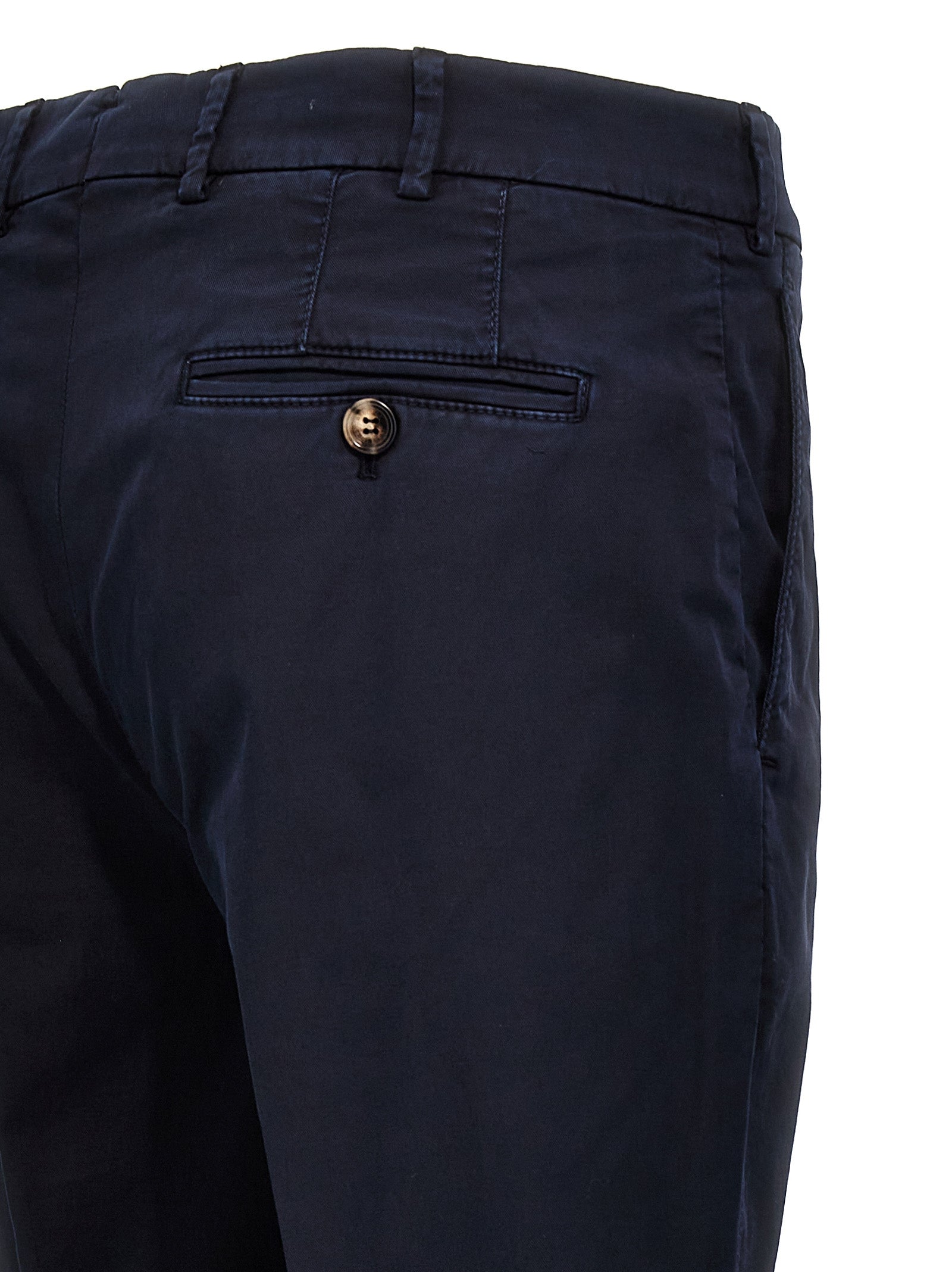 Brunello Cucinelli Blaue Baumwoll-Freizeithose