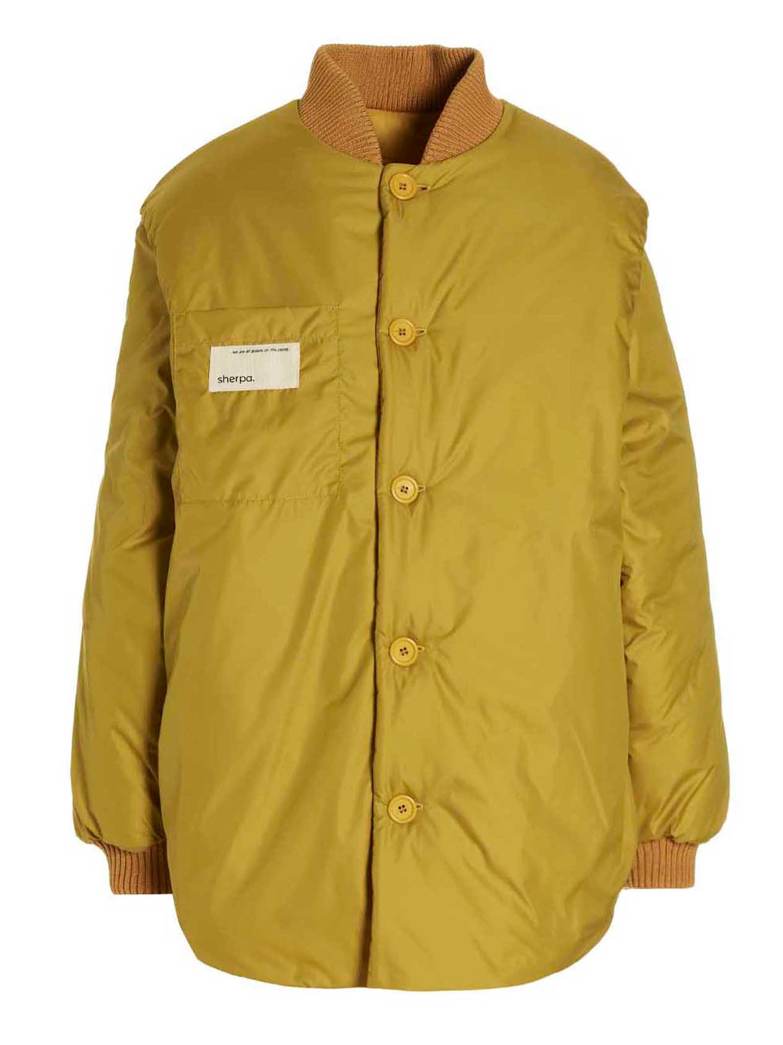 SHERPA Zweifarbige Polyamid-Bomberjacke