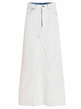 Maison Margiela Weißrock aus Baumwolle