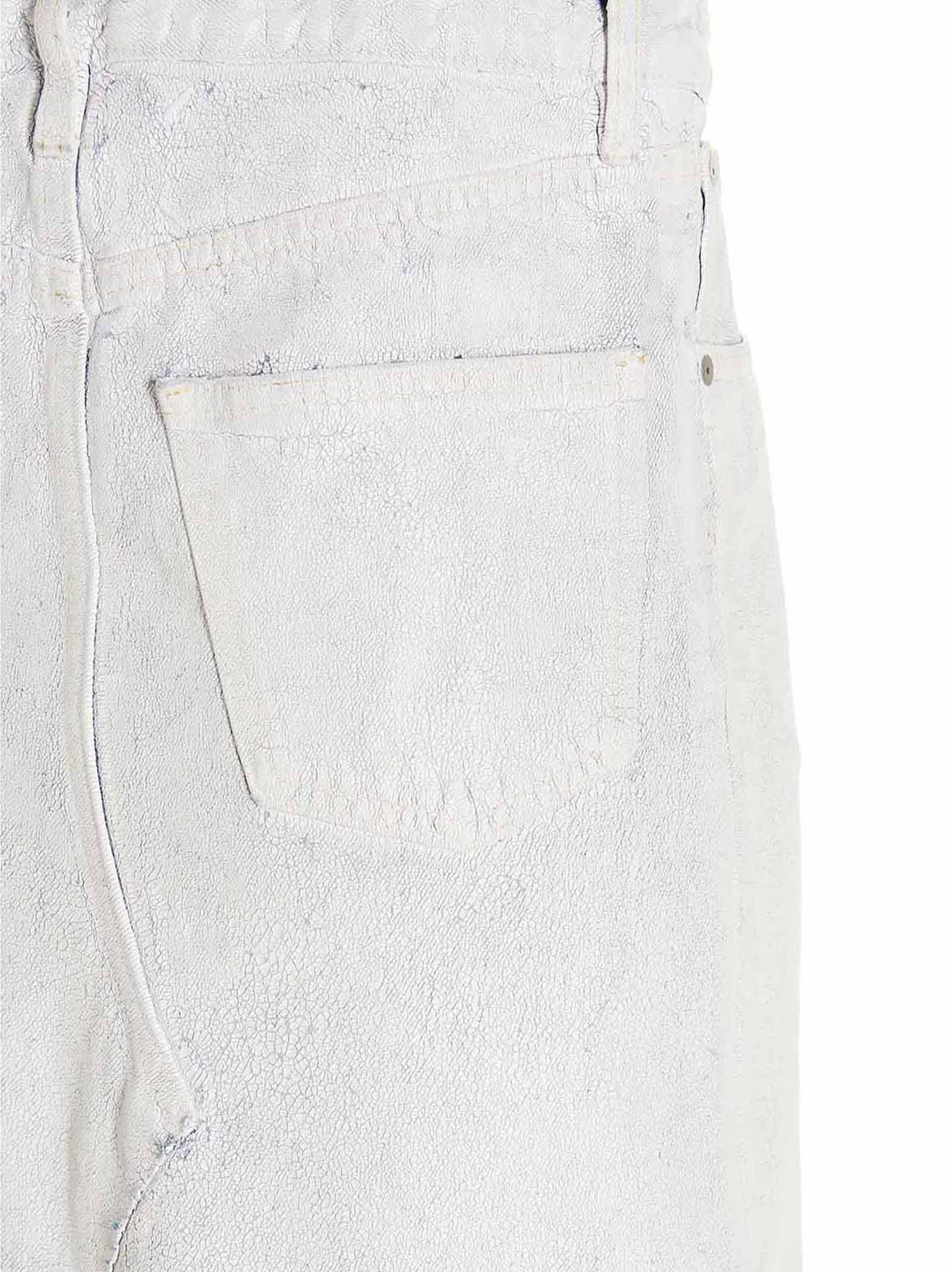 Maison Margiela Weißrock aus Baumwolle