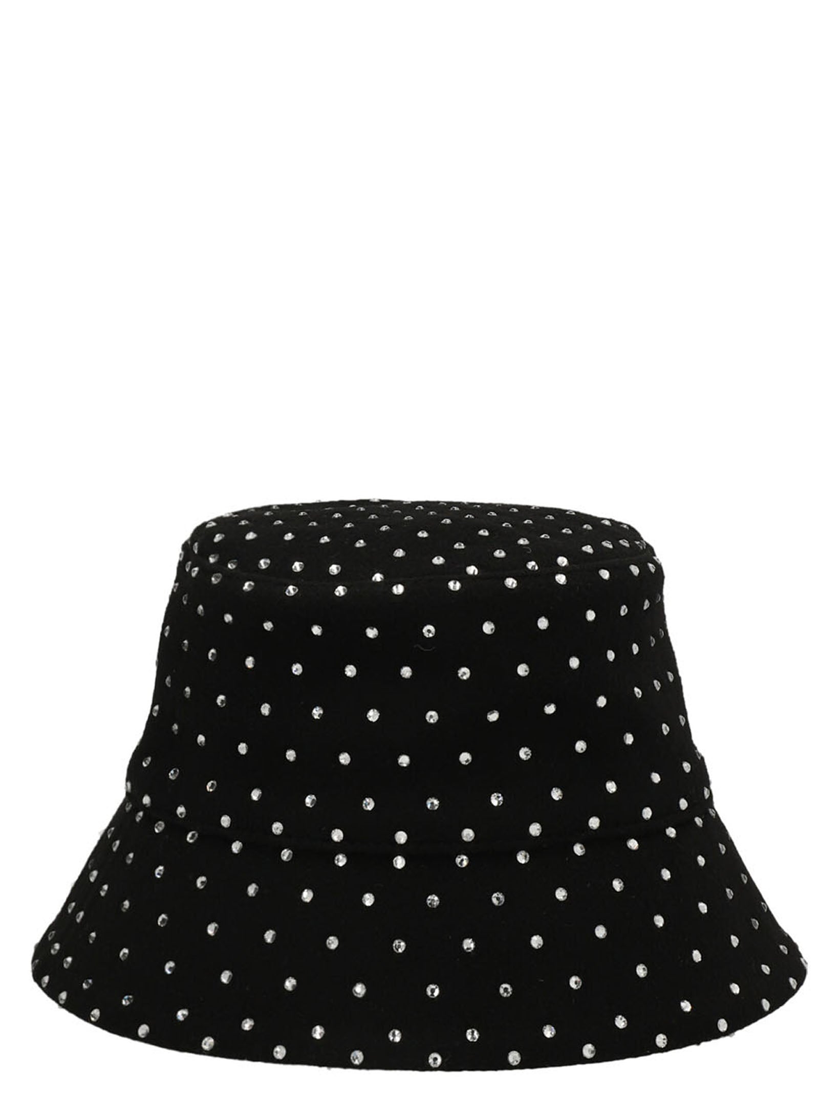RUSLAN BAGINSKIY Schwarzer Woll-Bucket Hat