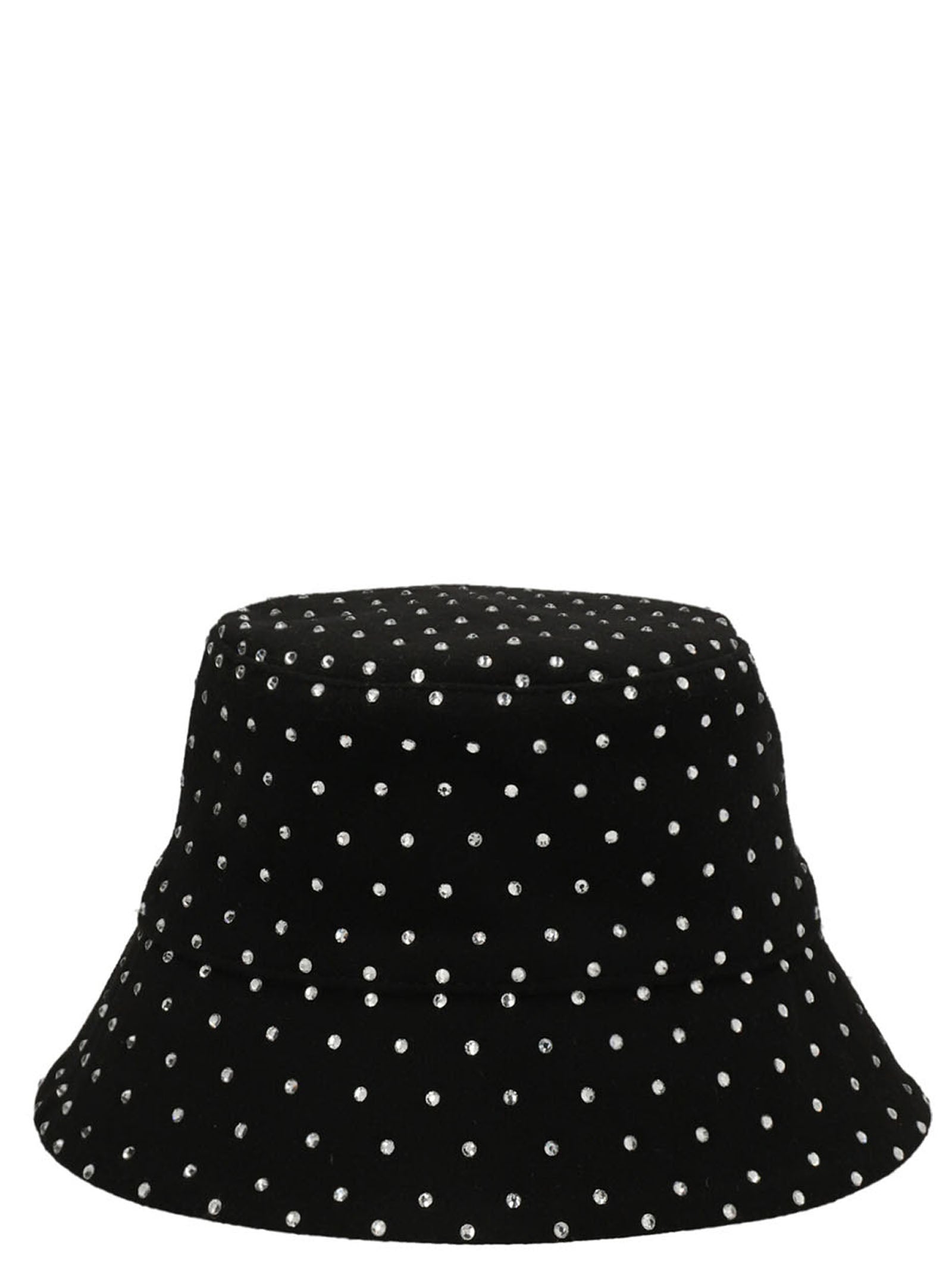 RUSLAN BAGINSKIY Schwarzer Woll-Bucket Hat