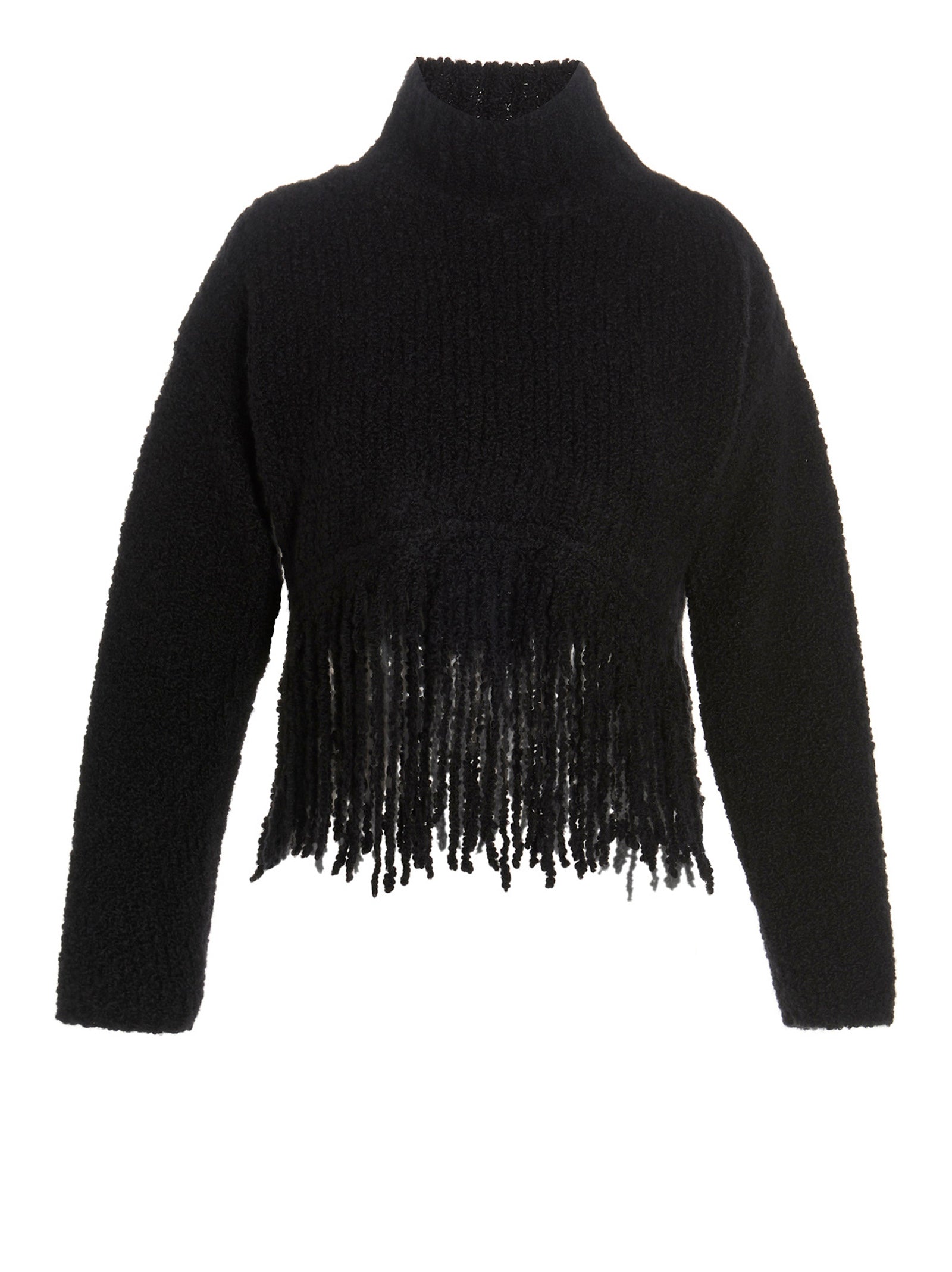 MIXIK Schwarzer Kaschmir-Cardigan