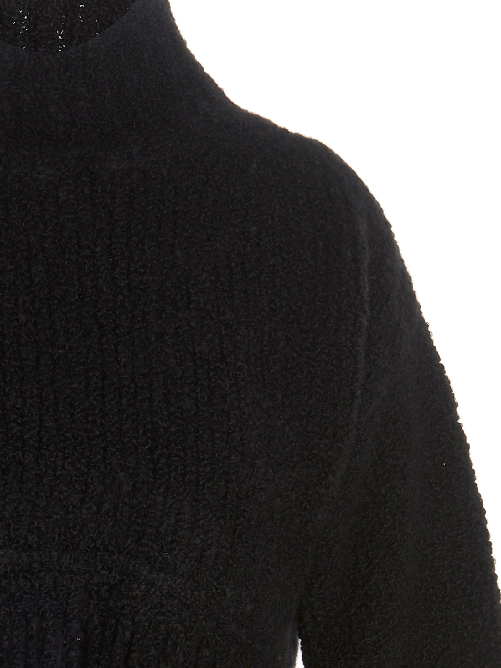 MIXIK Schwarzer Kaschmir-Cardigan