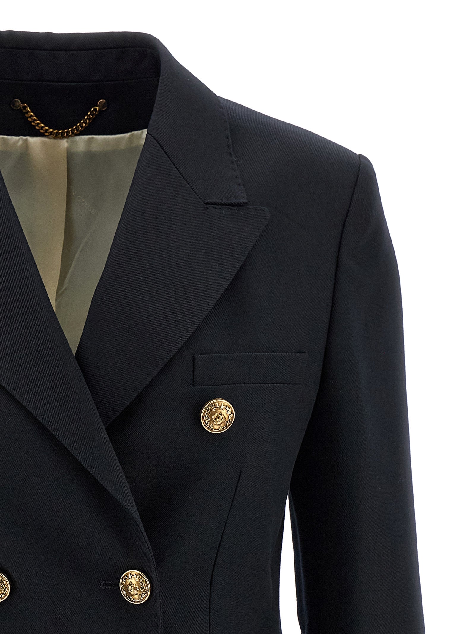 Golden Goose Blauer Blazer aus Polyester