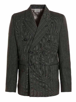 VTMNTS Schwarzer Blazer aus reiner Schurwolle