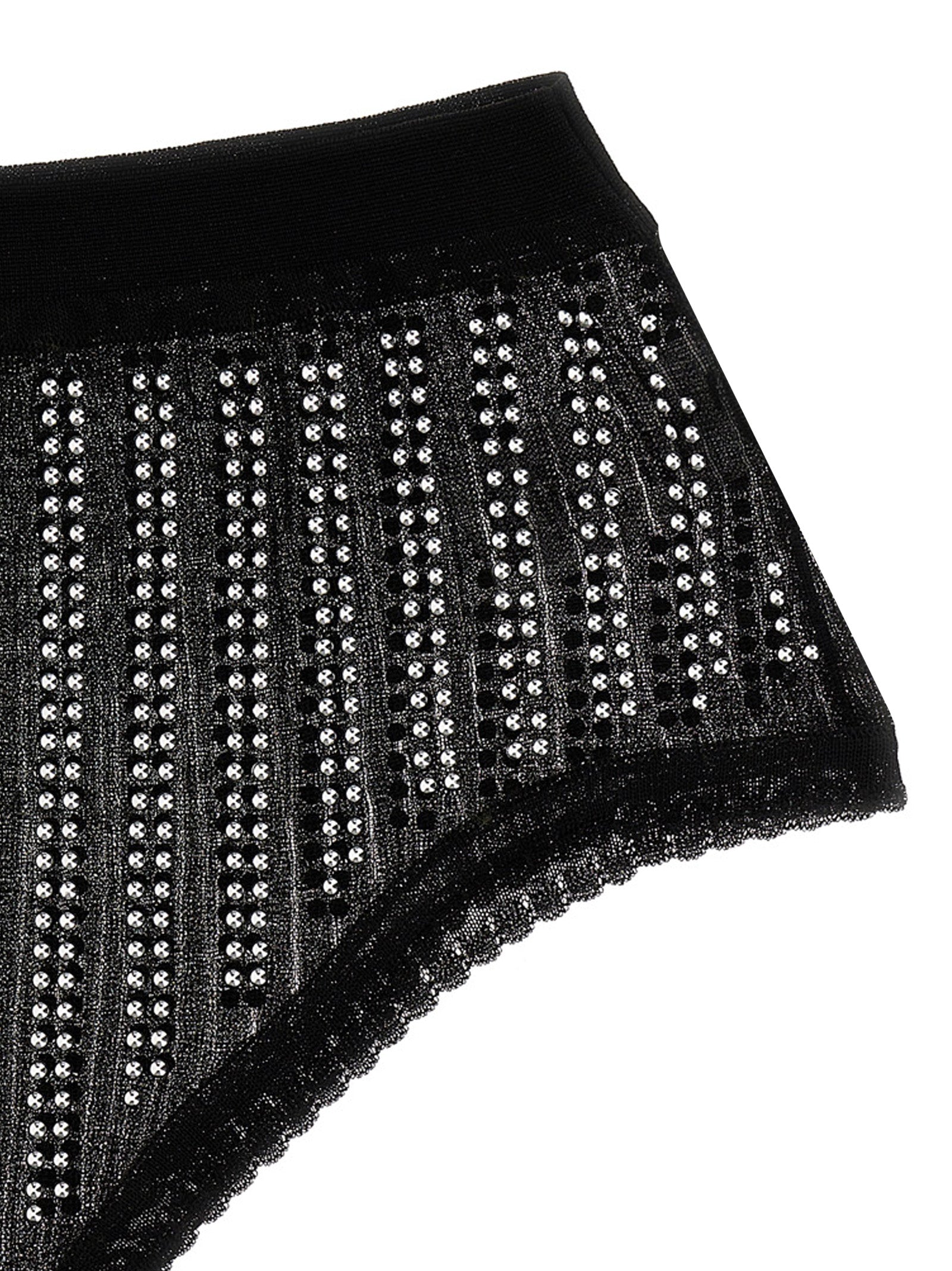 Paco Rabanne Schwarze Polyamid-Slips