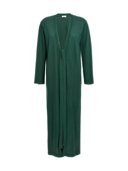 P.A.R.O.S.H. Zweifarbige Viskose-Strickjacke
