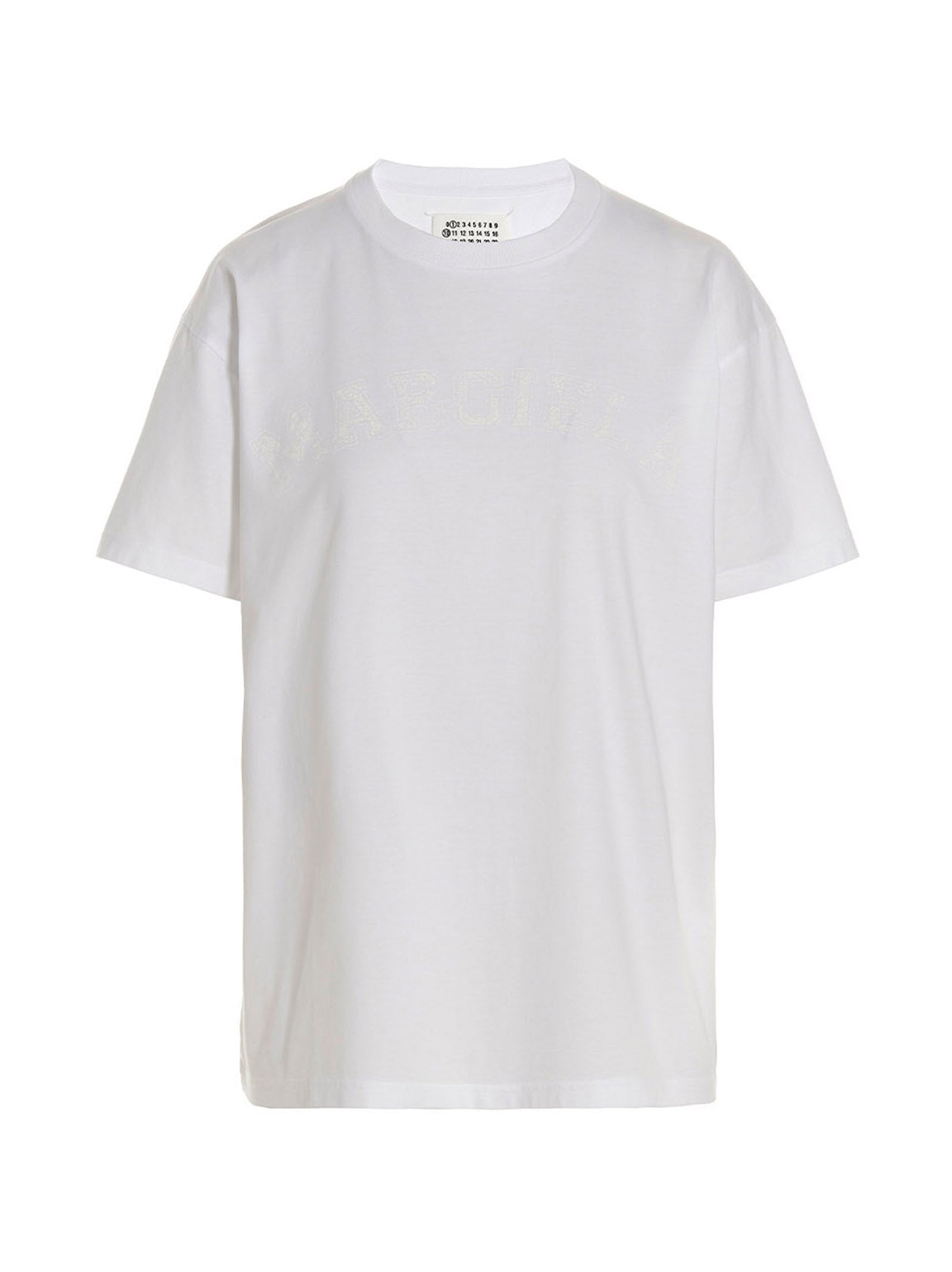 Maison Margiela Weißes Baumwoll-T-Shirt