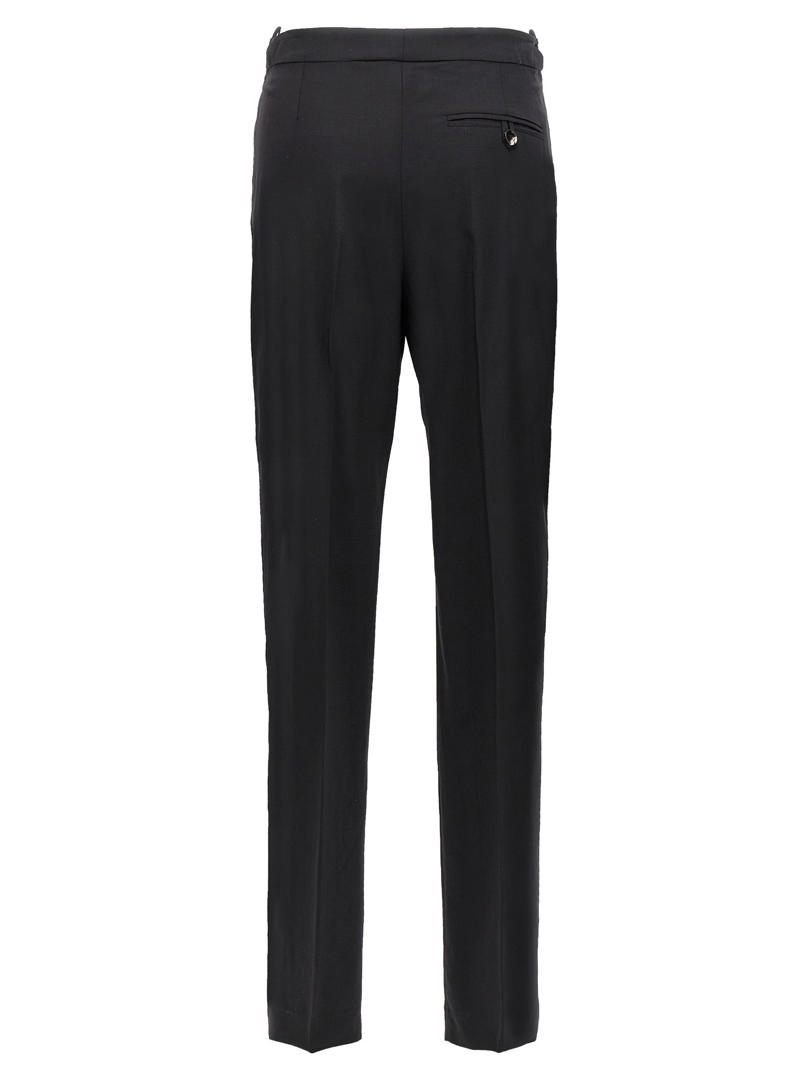 Nensi Dojaka Schwarze Hose aus Schurwolle