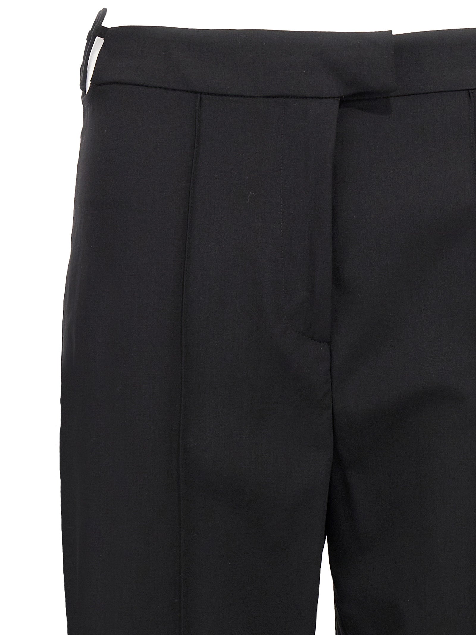 Nensi Dojaka Schwarze Hose aus Schurwolle