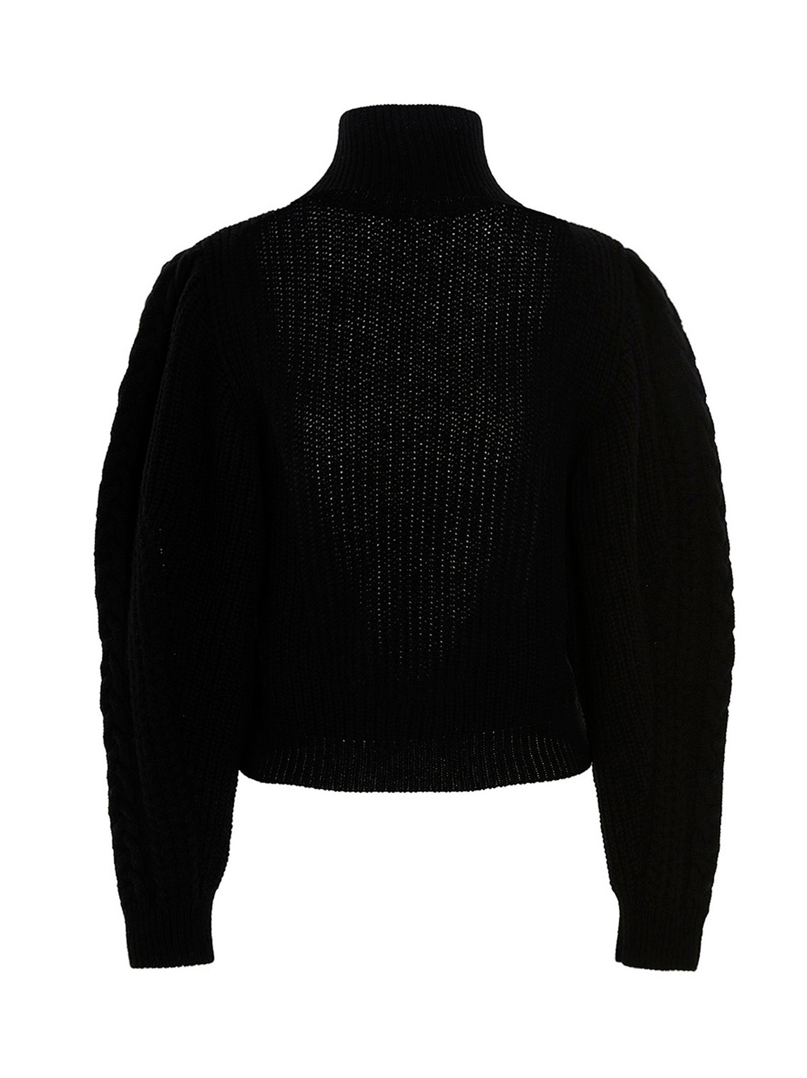 MIXIK Schwarzer Wollcardigan