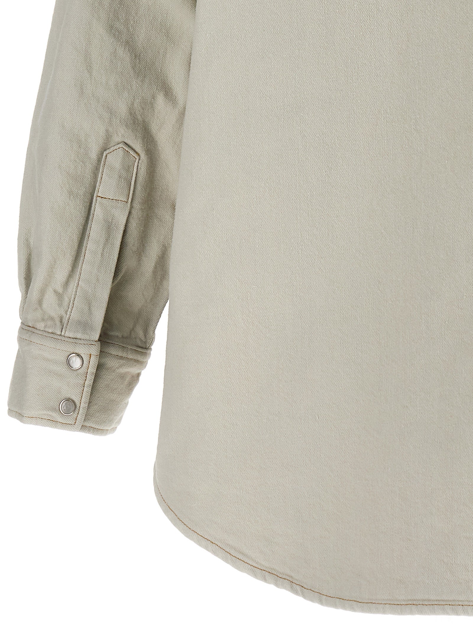 Maison Margiela Weiße Jeansjacke aus Baumwolle