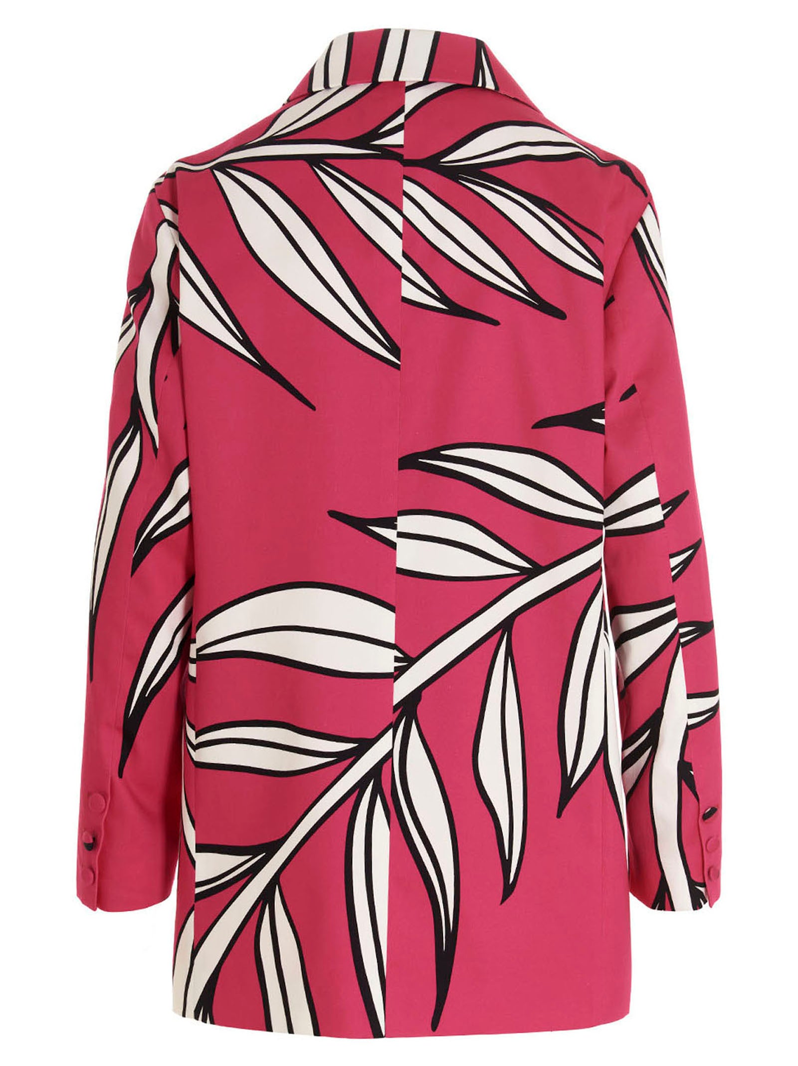 ROCHAS Fuchsia Baumwollblazer