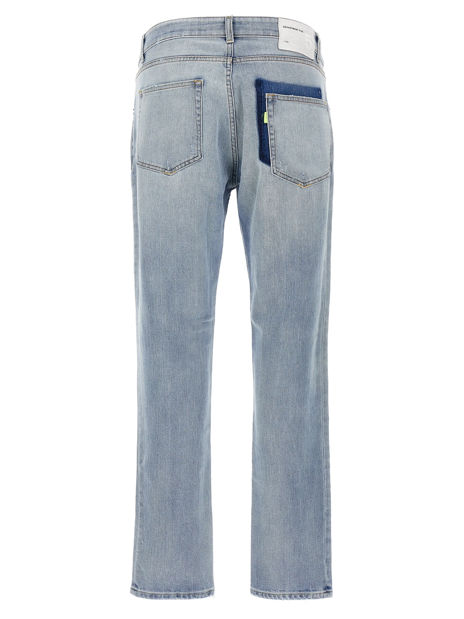 Department 5 Blaue Baumwoll-Jeans im Slim Fit