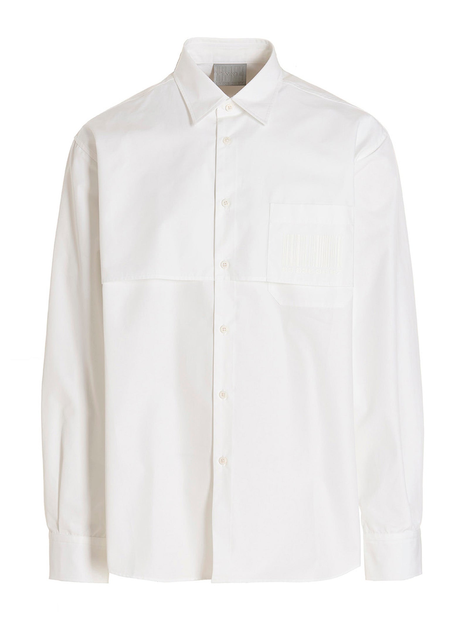 VTMNTS Weiße Baumwollbluse
