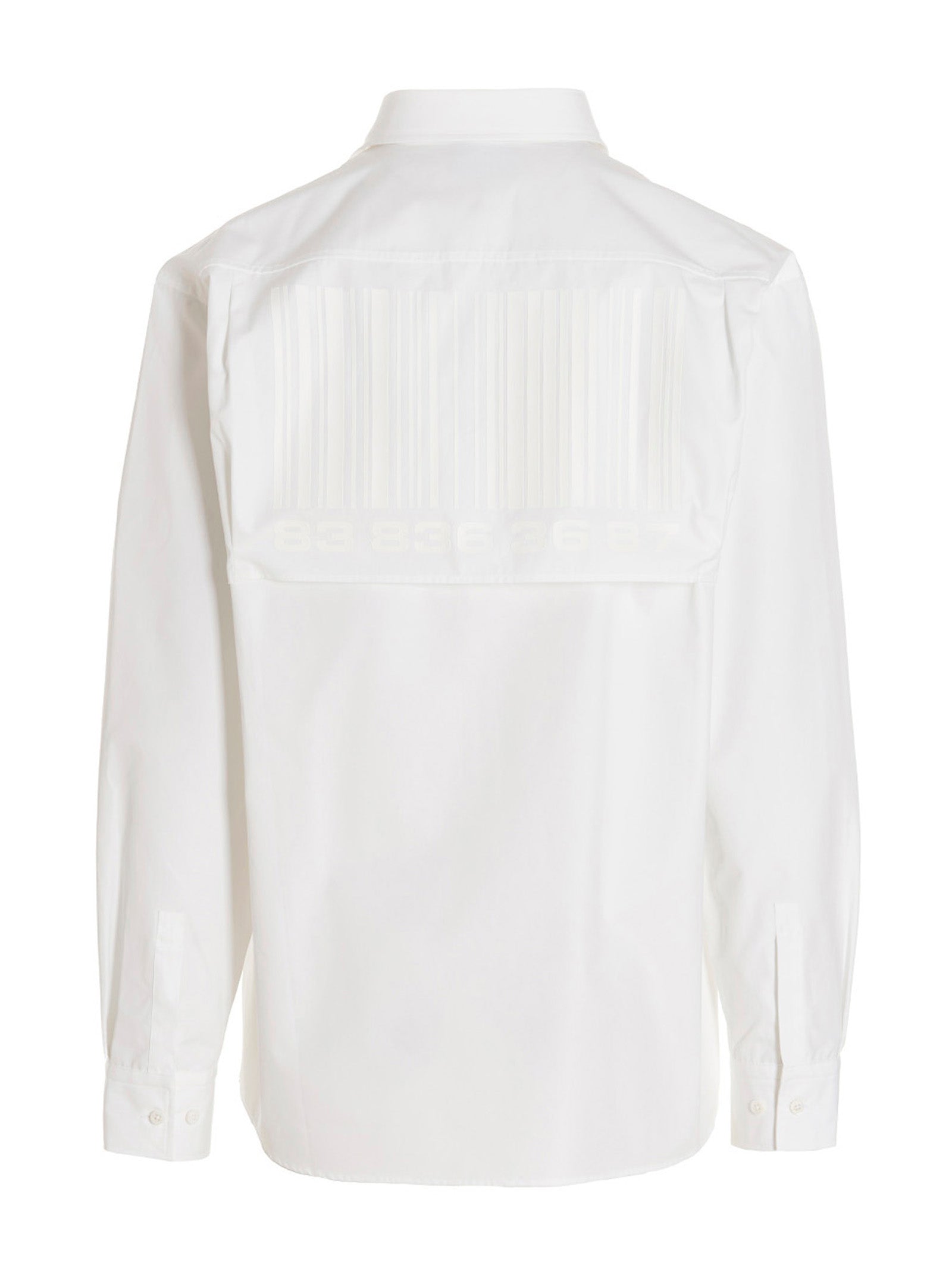VTMNTS Weiße Baumwollbluse