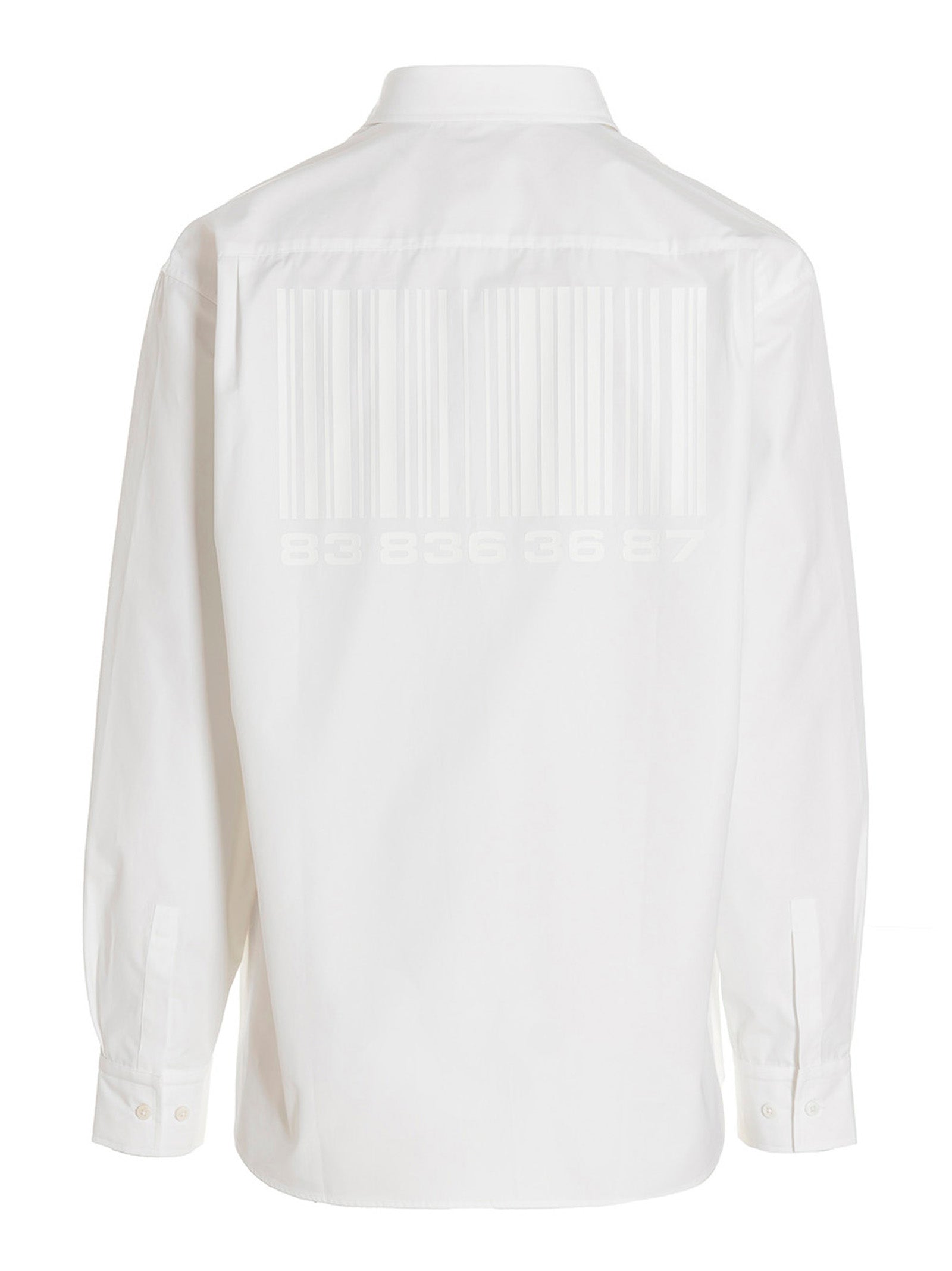 VTMNTS Weiße Baumwollbluse