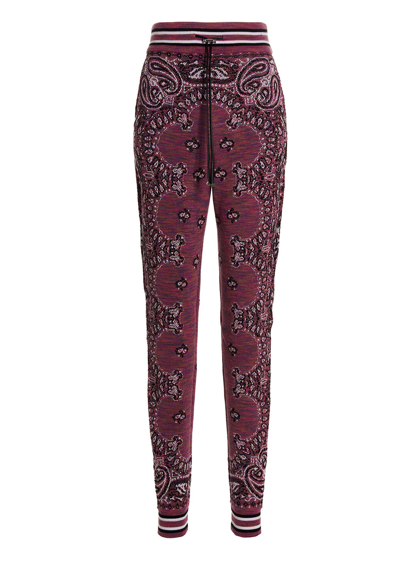 Amiri Lila Baumwoll-Jogginghose (Sporthose)