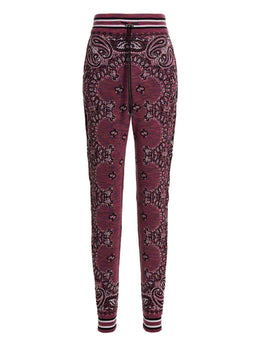 Amiri Lila Baumwoll-Jogginghose (Sporthose)