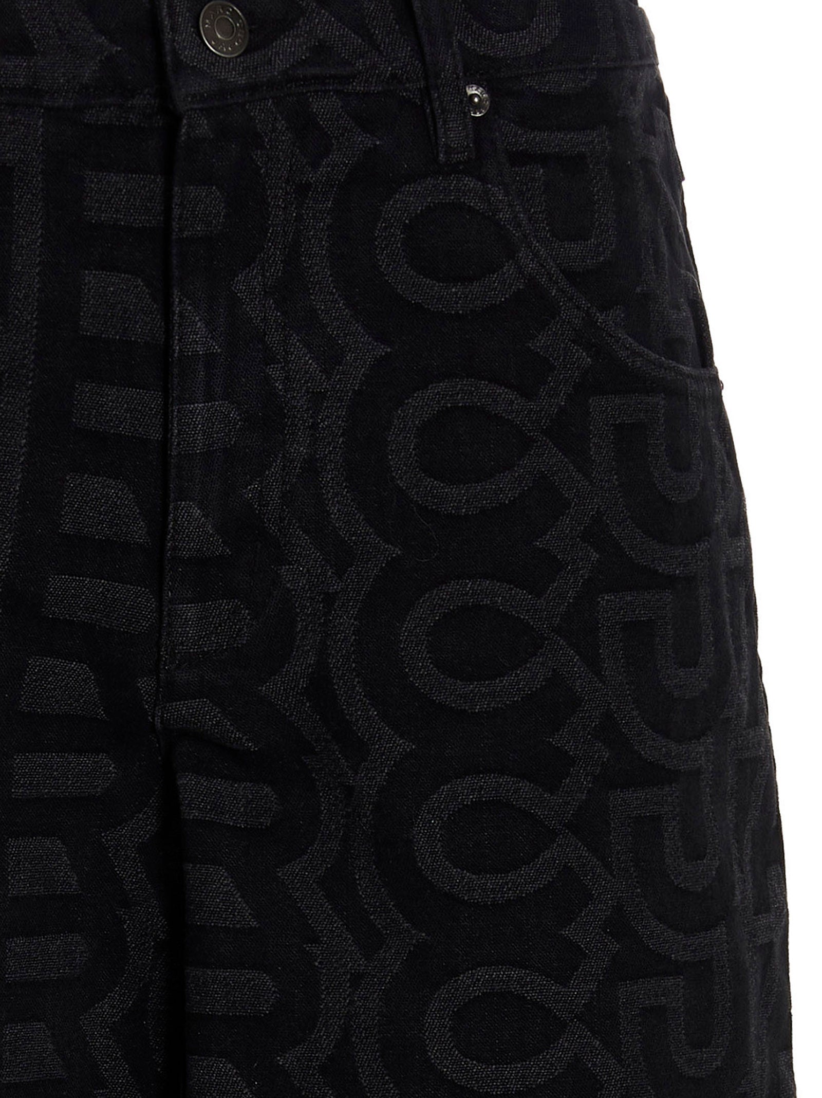 Marc Jacobs Schwarze Baumwolljeans Denim