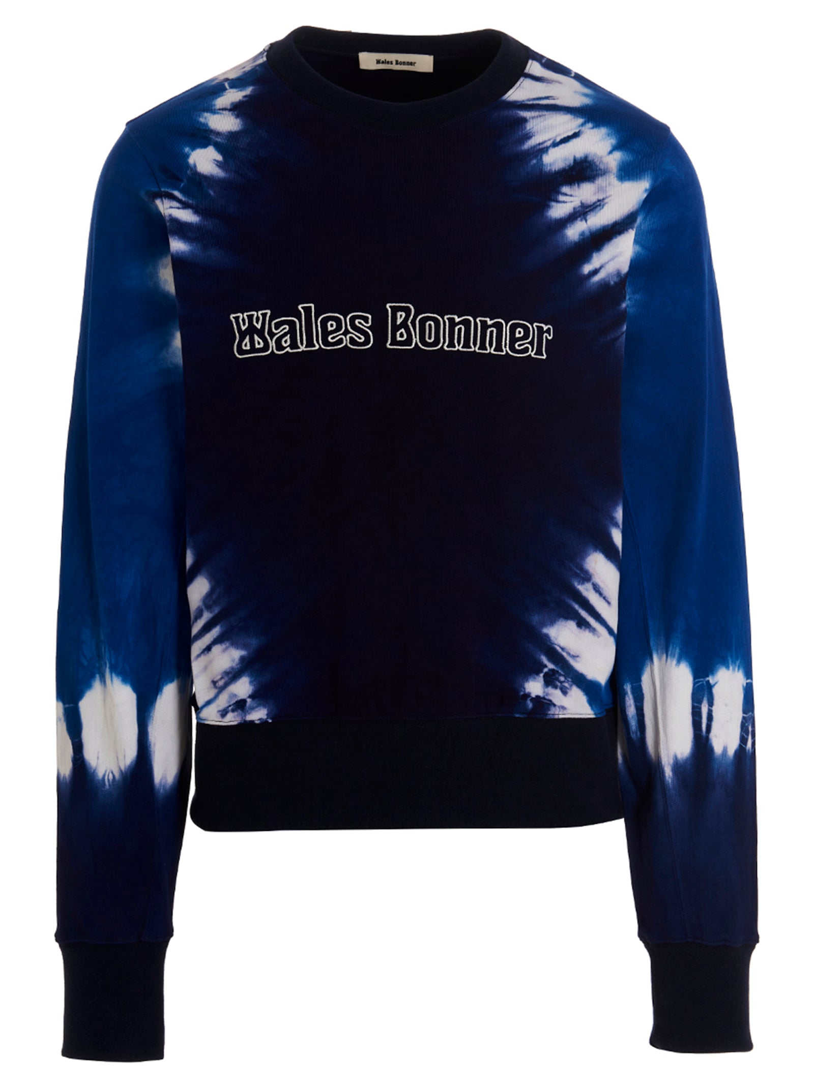 WALES BONNER Blauer Baumwoll-Sweatshirt