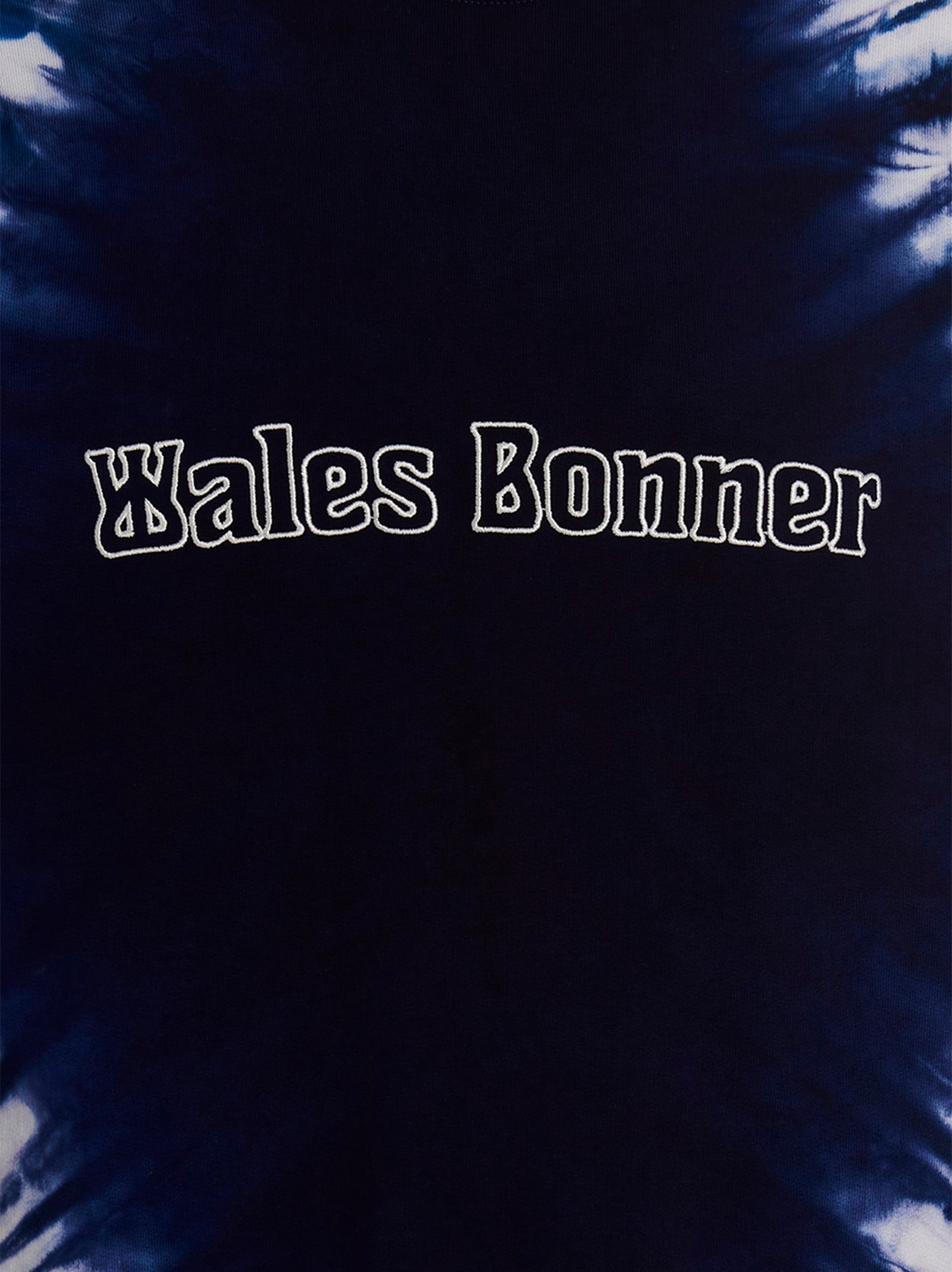 WALES BONNER Blauer Baumwoll-Sweatshirt