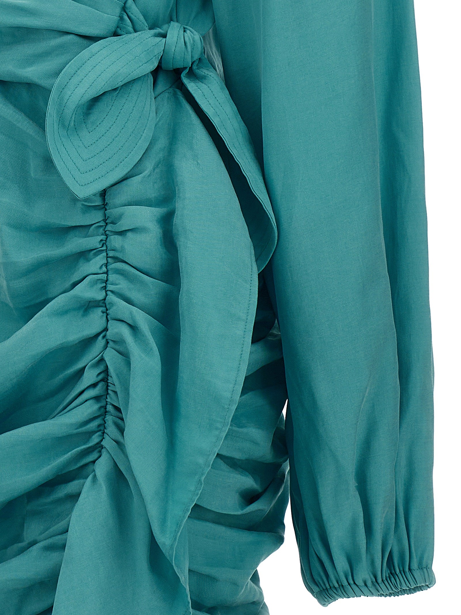 Ungaro Blaue Lyocell-Minirock
