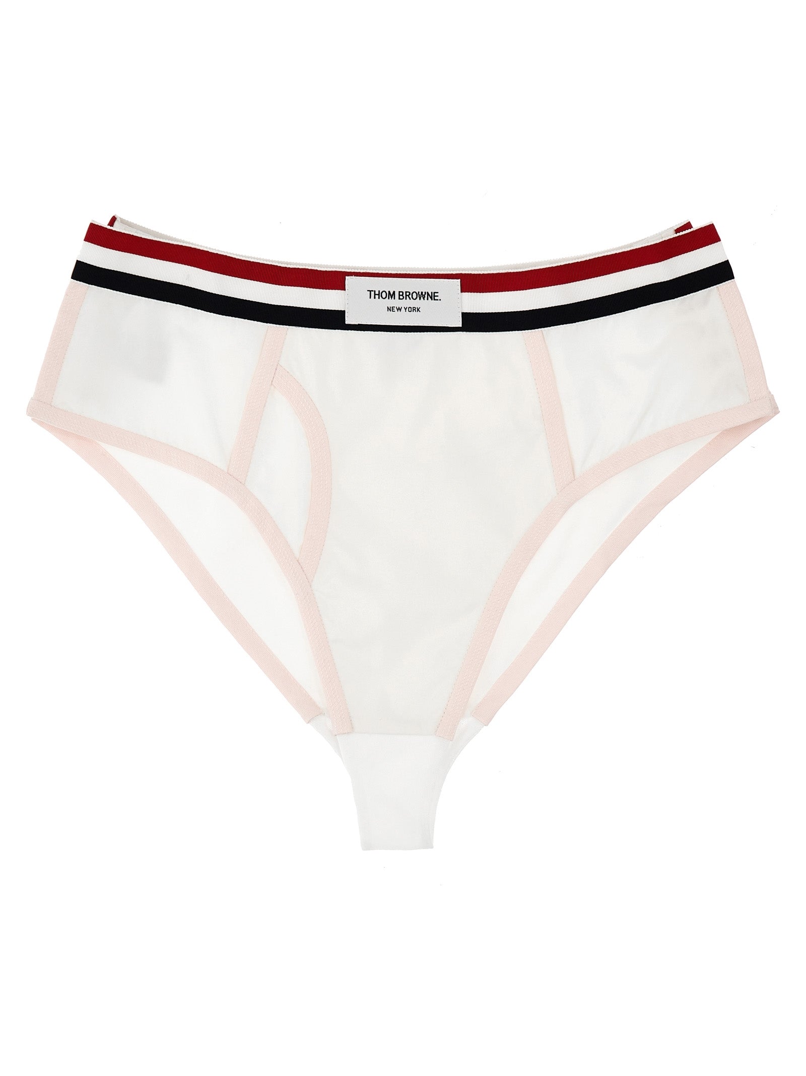 Thom Browne Weiße Baumwoll-Slips