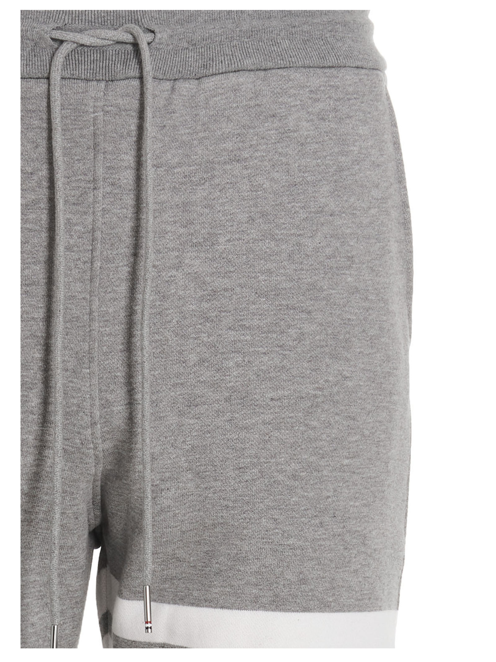 Thom Browne Graue Baumwoll-Jogginghose (Sporthose)