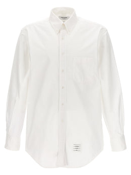 Thom Browne Weiße Baumwollbluse