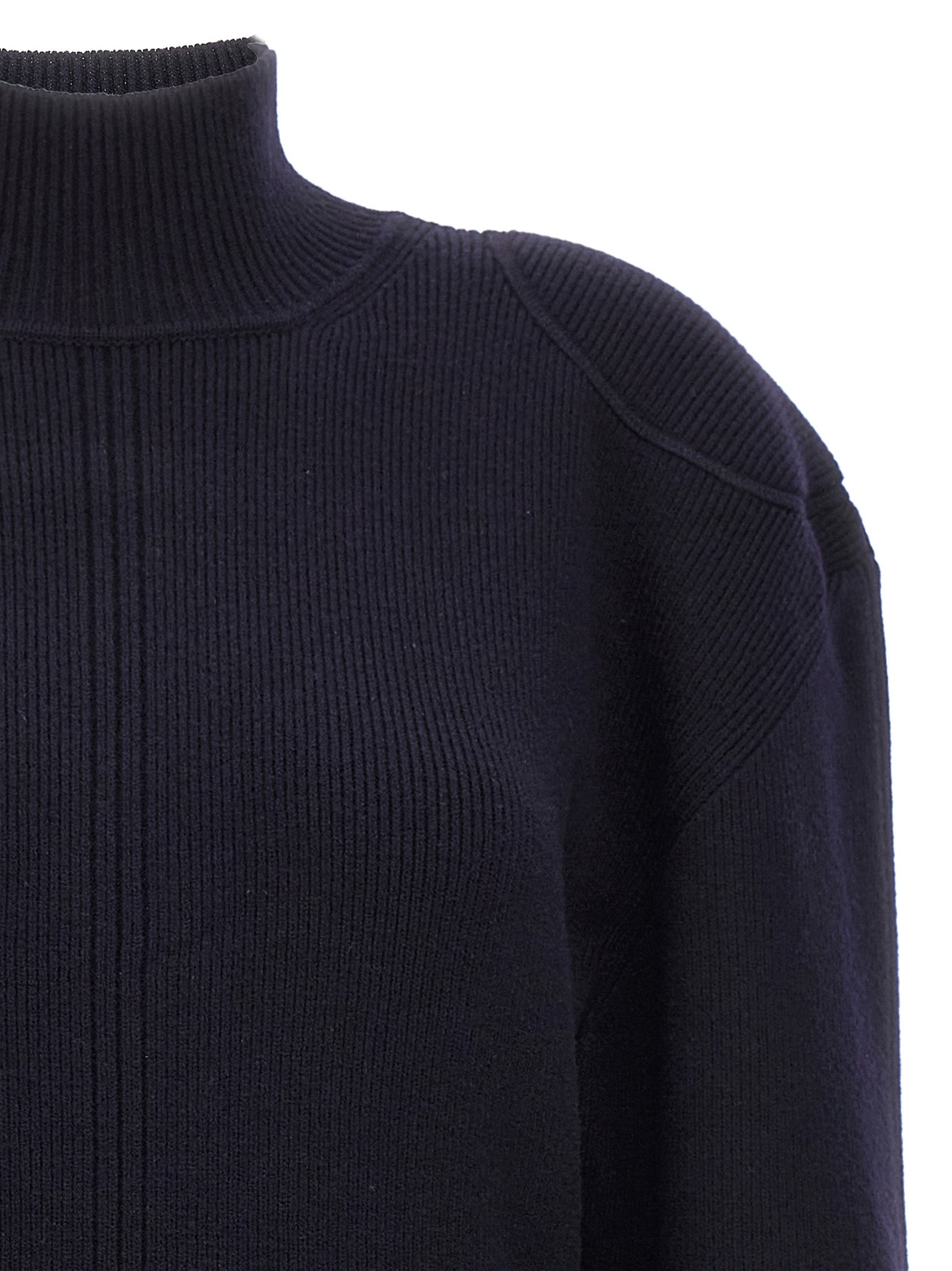 Stella McCartney Blaue Midiröck aus Wolle
