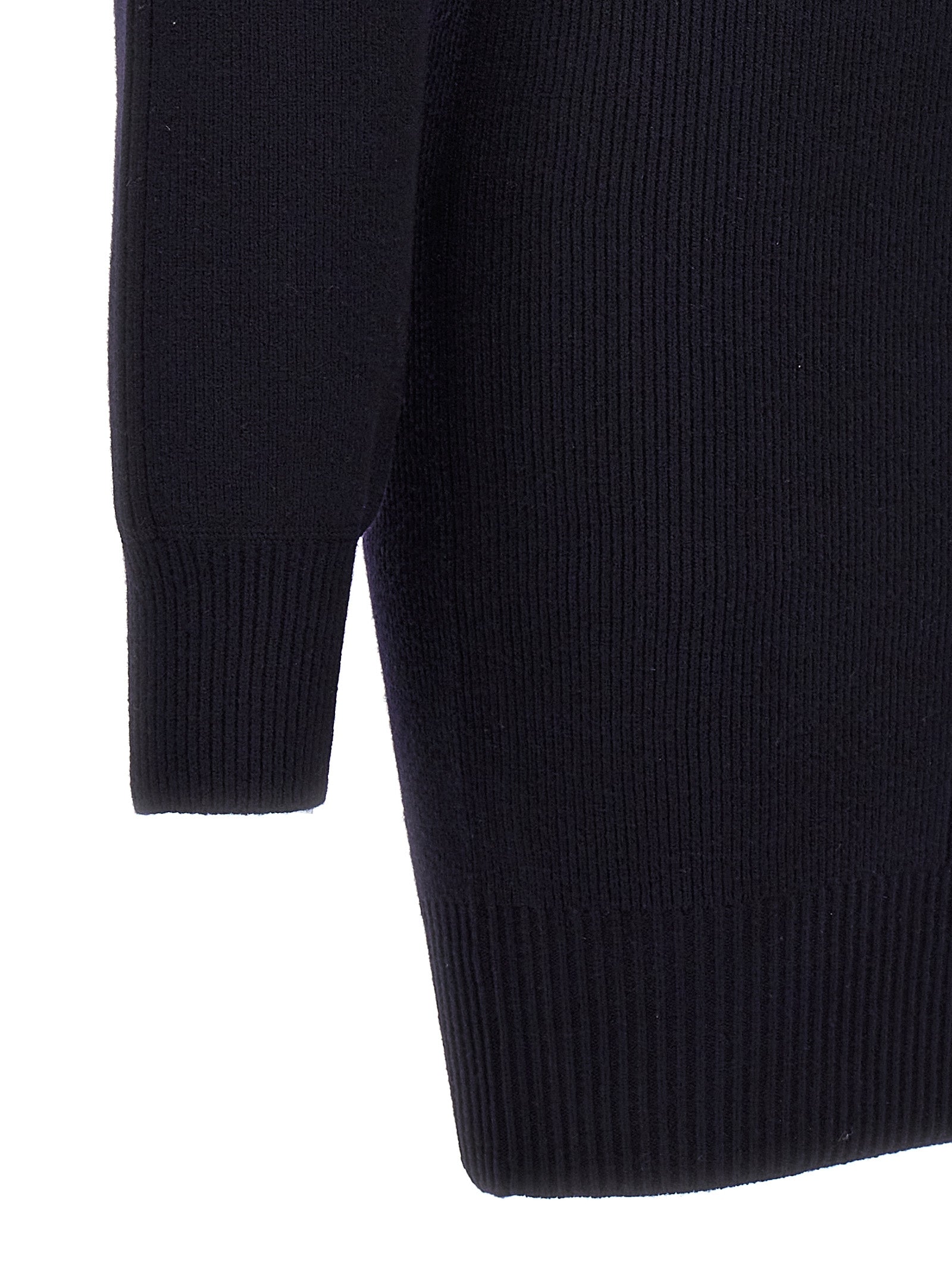Stella McCartney Blaue Midiröck aus Wolle